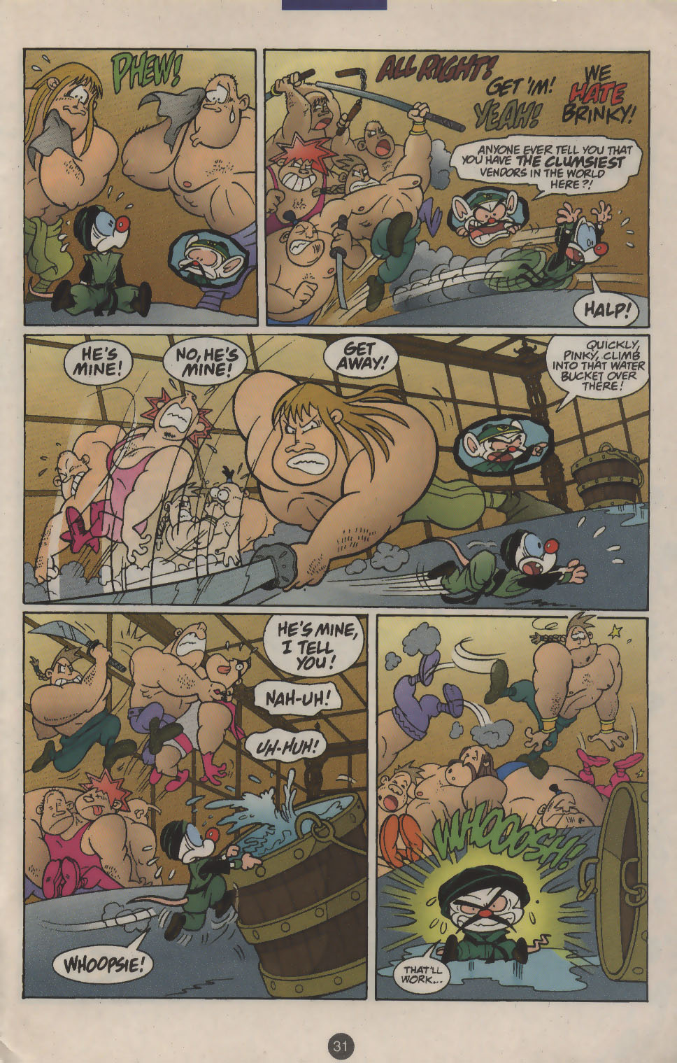 Read online Pinky and The Brain comic -  Issue #18 - 24