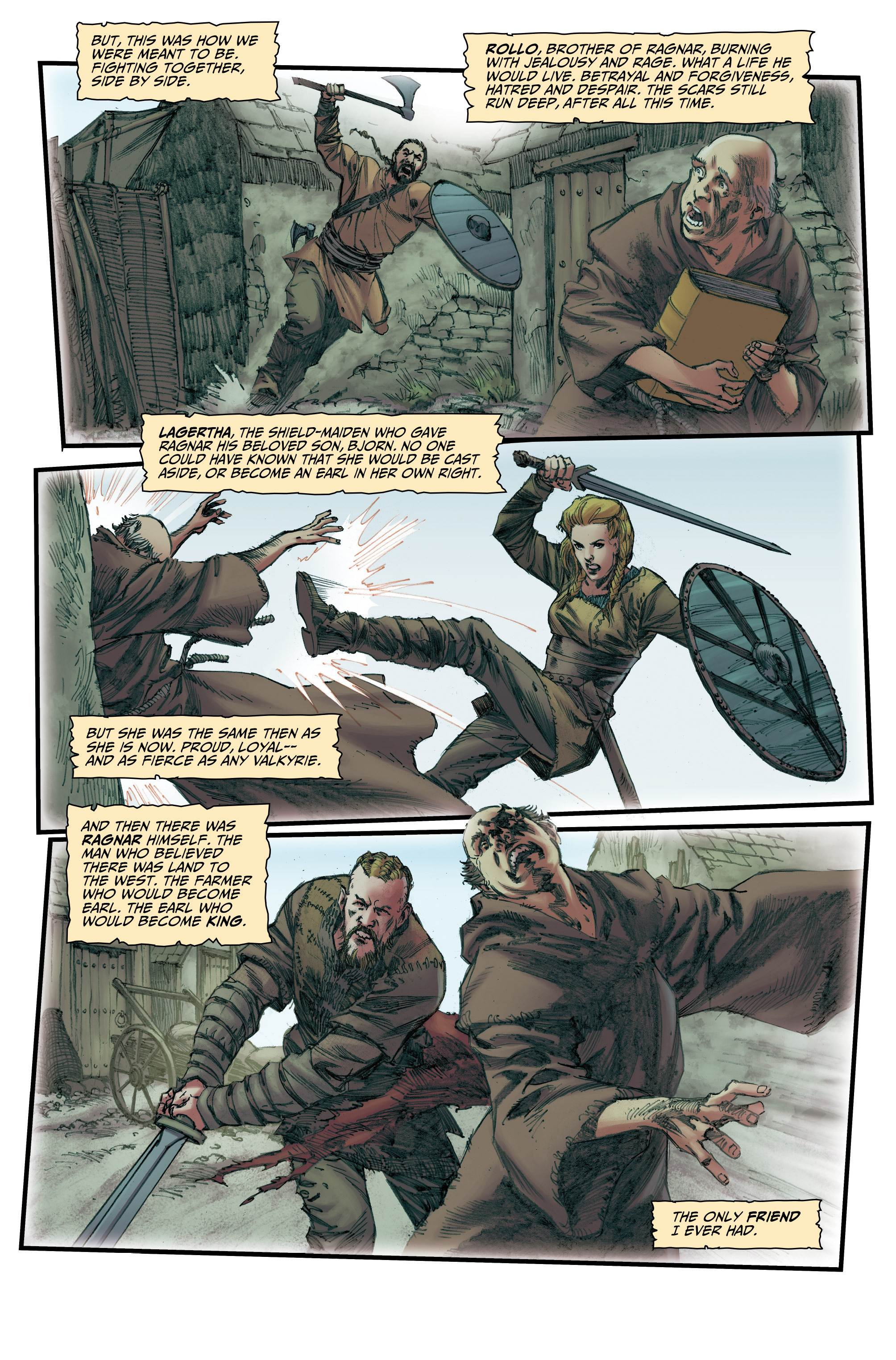 Read online Vikings: Godhead comic -  Issue #1 - 5