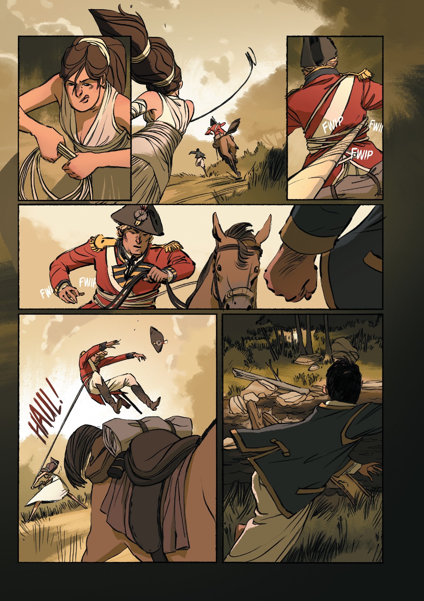Read online Delilah Dirk and the King's Shilling comic -  Issue # TPB (Part 1) - 58