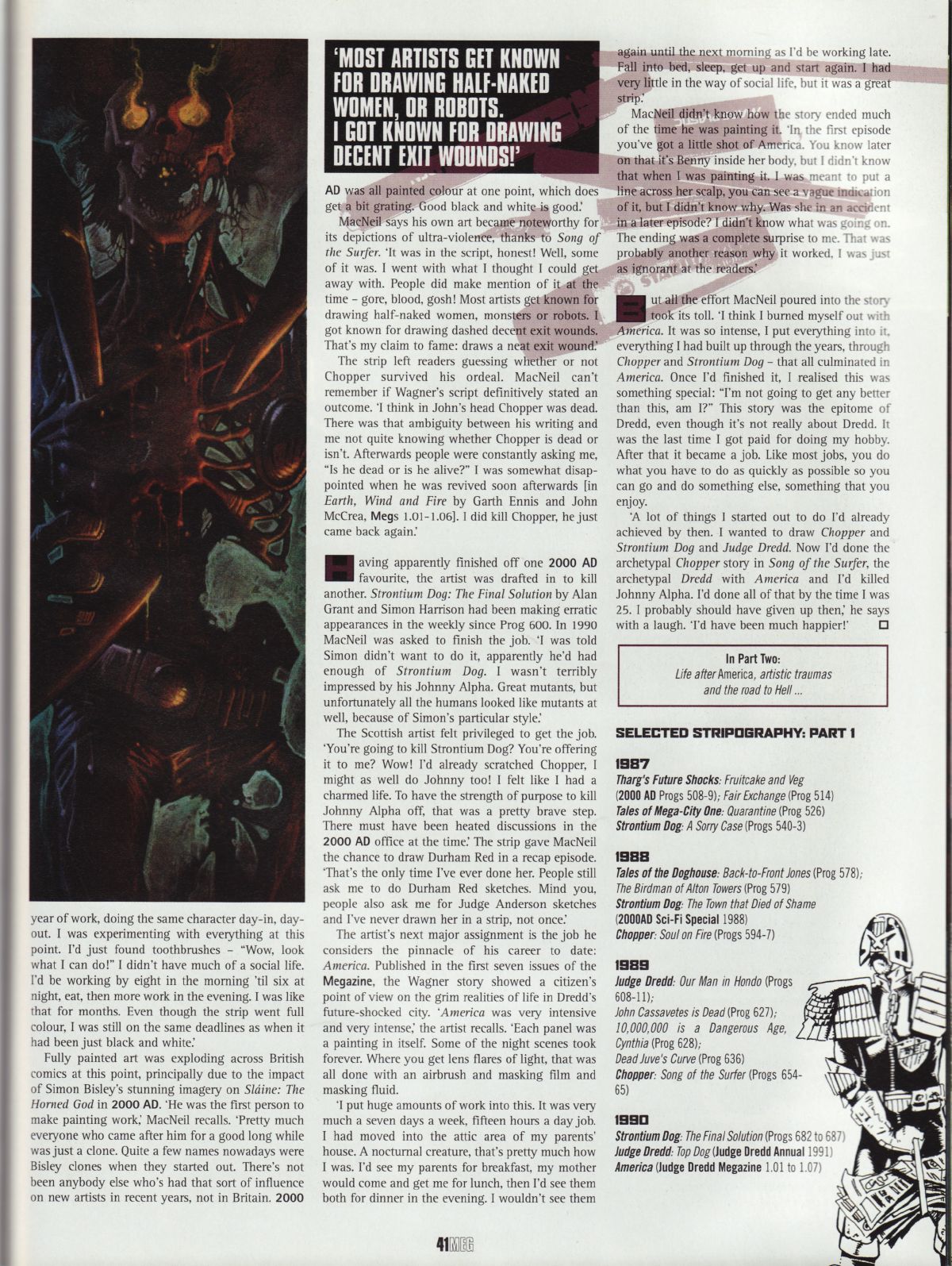 Read online Judge Dredd Megazine (Vol. 5) comic -  Issue #227 - 41