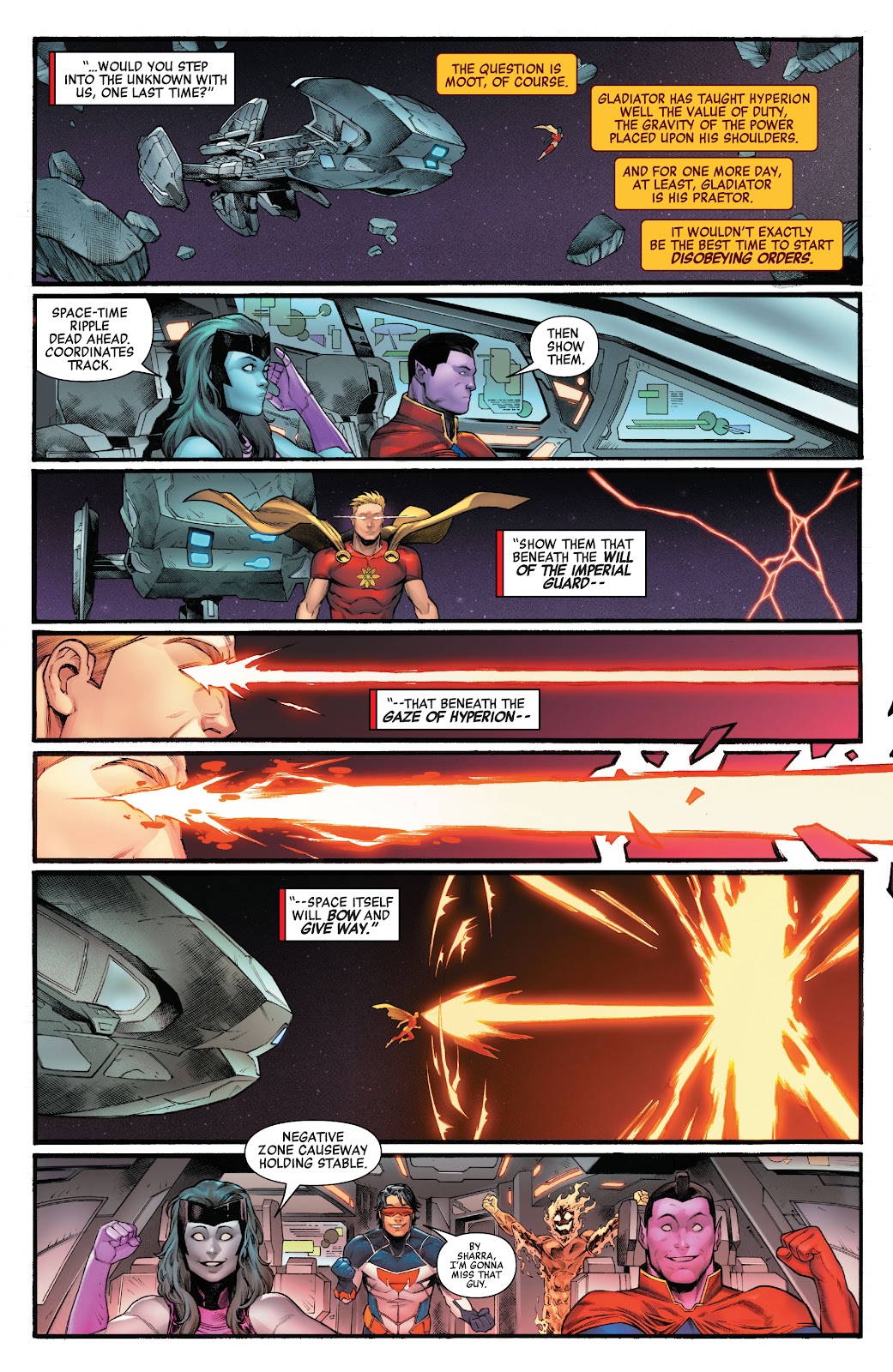Heroes Reborn: One-Shots issue Hyperion & the Imperial Squad - Page 8