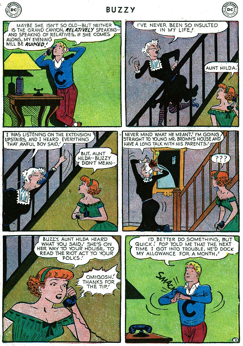 Read online Buzzy comic -  Issue #53 - 28