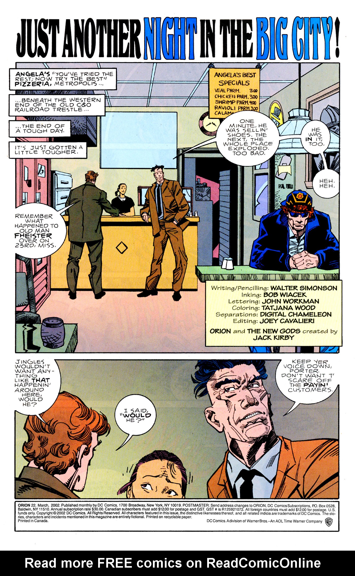 Read online Orion comic -  Issue #22 - 2