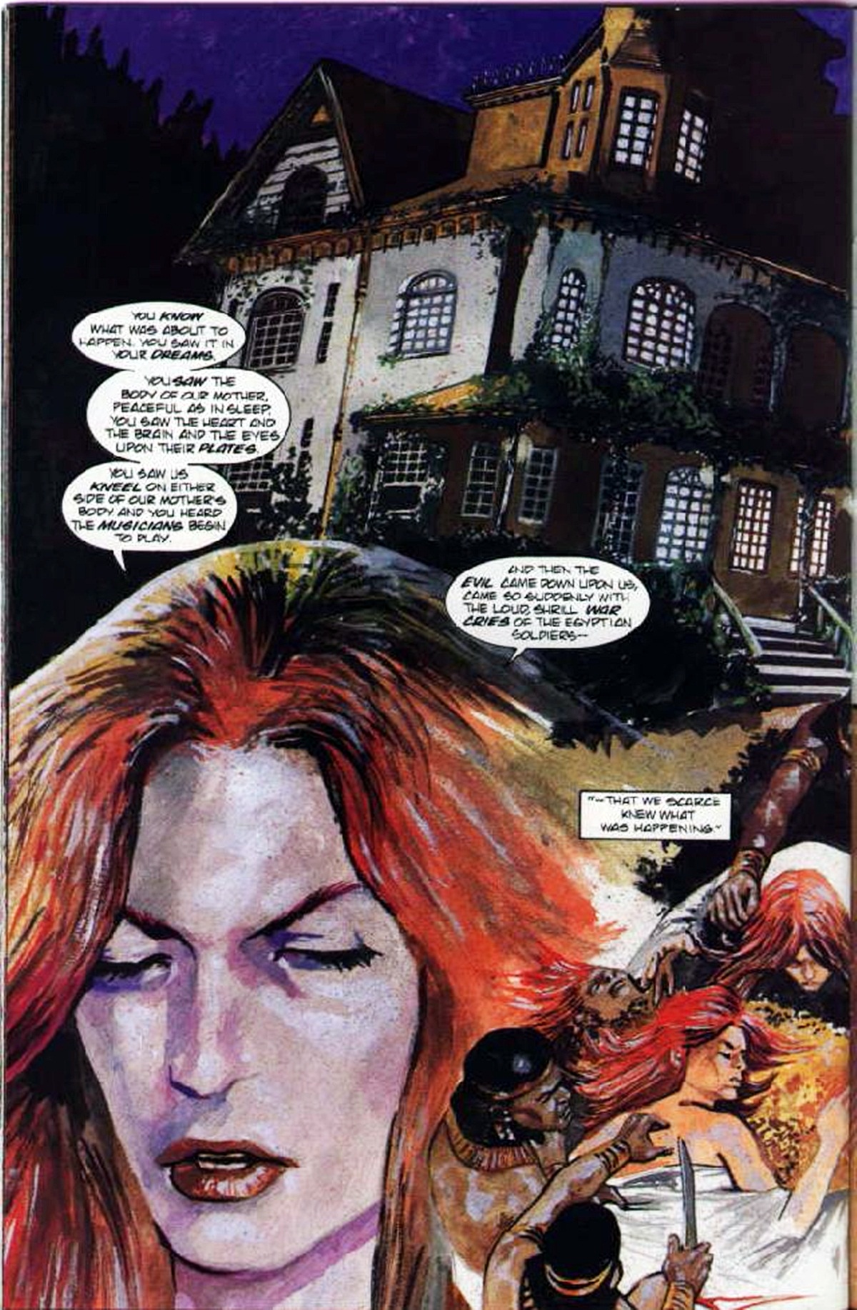 Read online Anne Rice's Queen of the Damned comic -  Issue #9 - 21