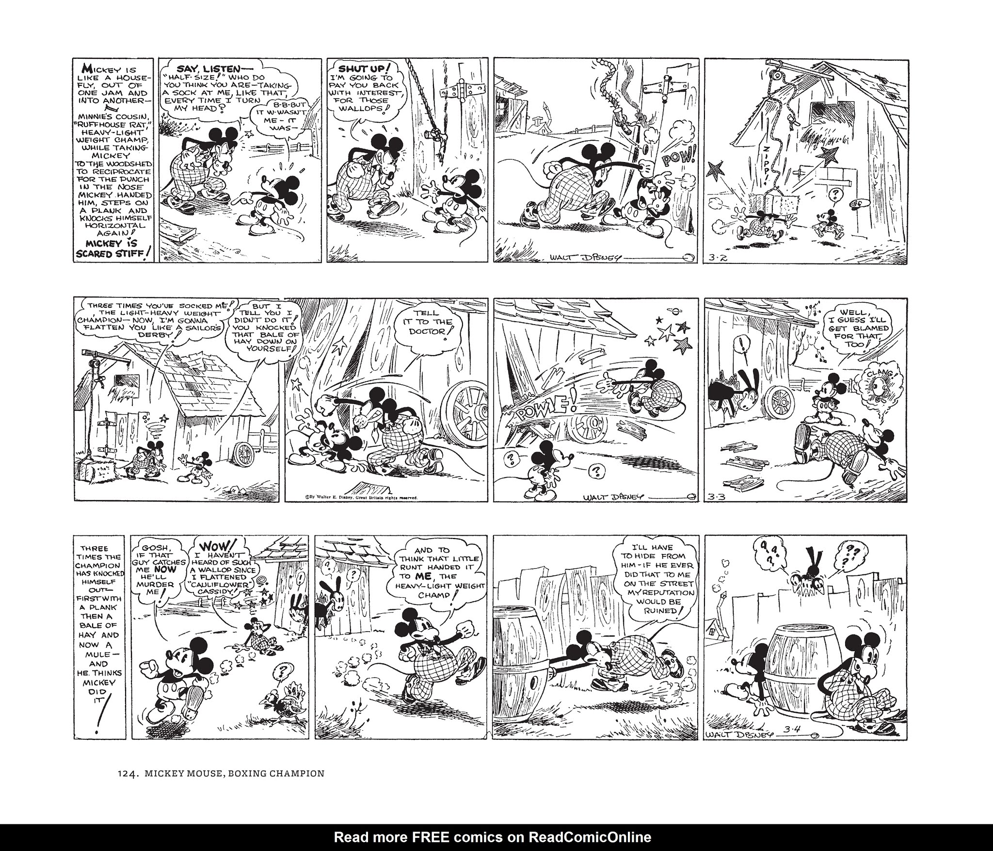 Read online Walt Disney's Mickey Mouse by Floyd Gottfredson comic -  Issue # TPB 1 (Part 2) - 24