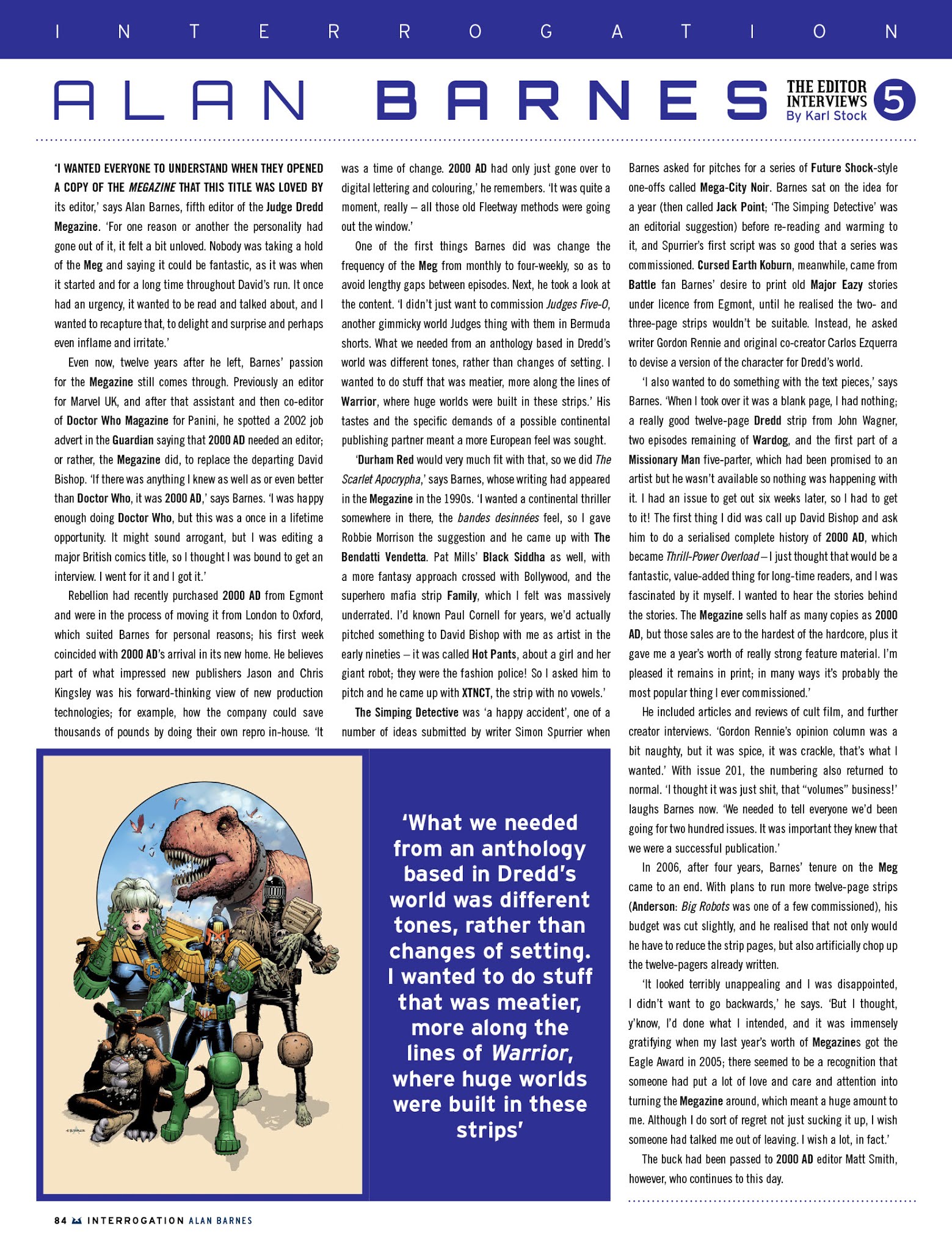 Read online Judge Dredd Megazine (Vol. 5) comic -  Issue #400 - 86