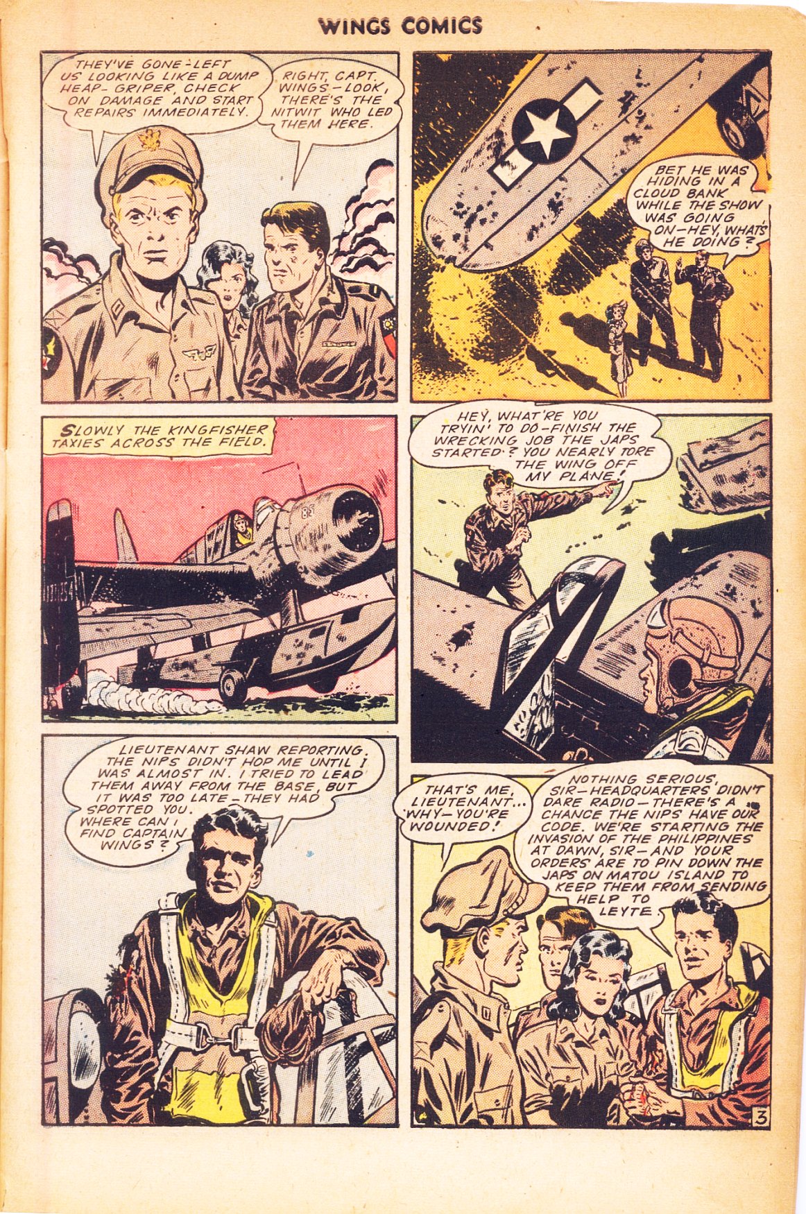 Read online Wings Comics comic -  Issue #55 - 5