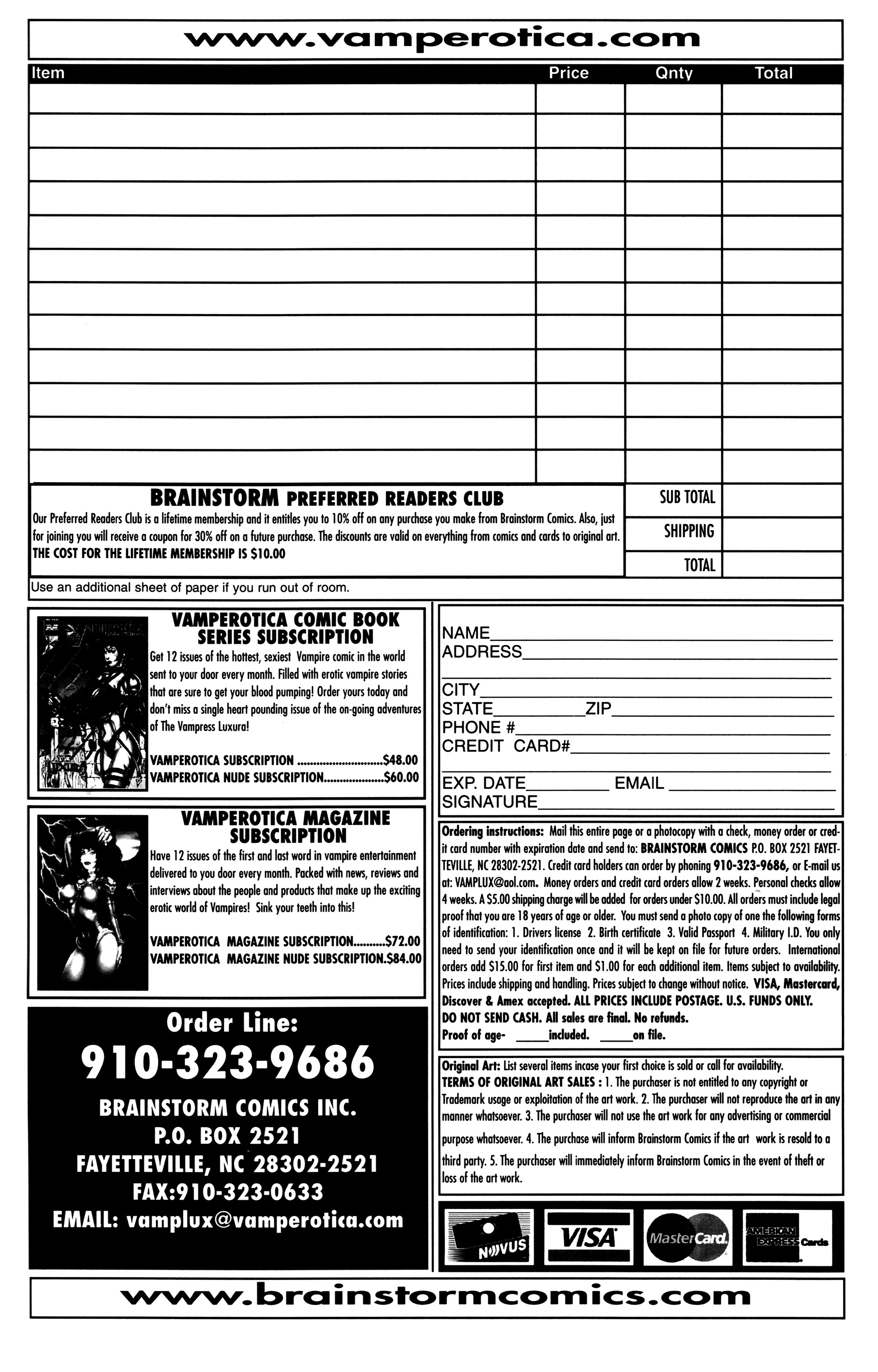 Read online Vamperotica comic -  Issue #43 - 35