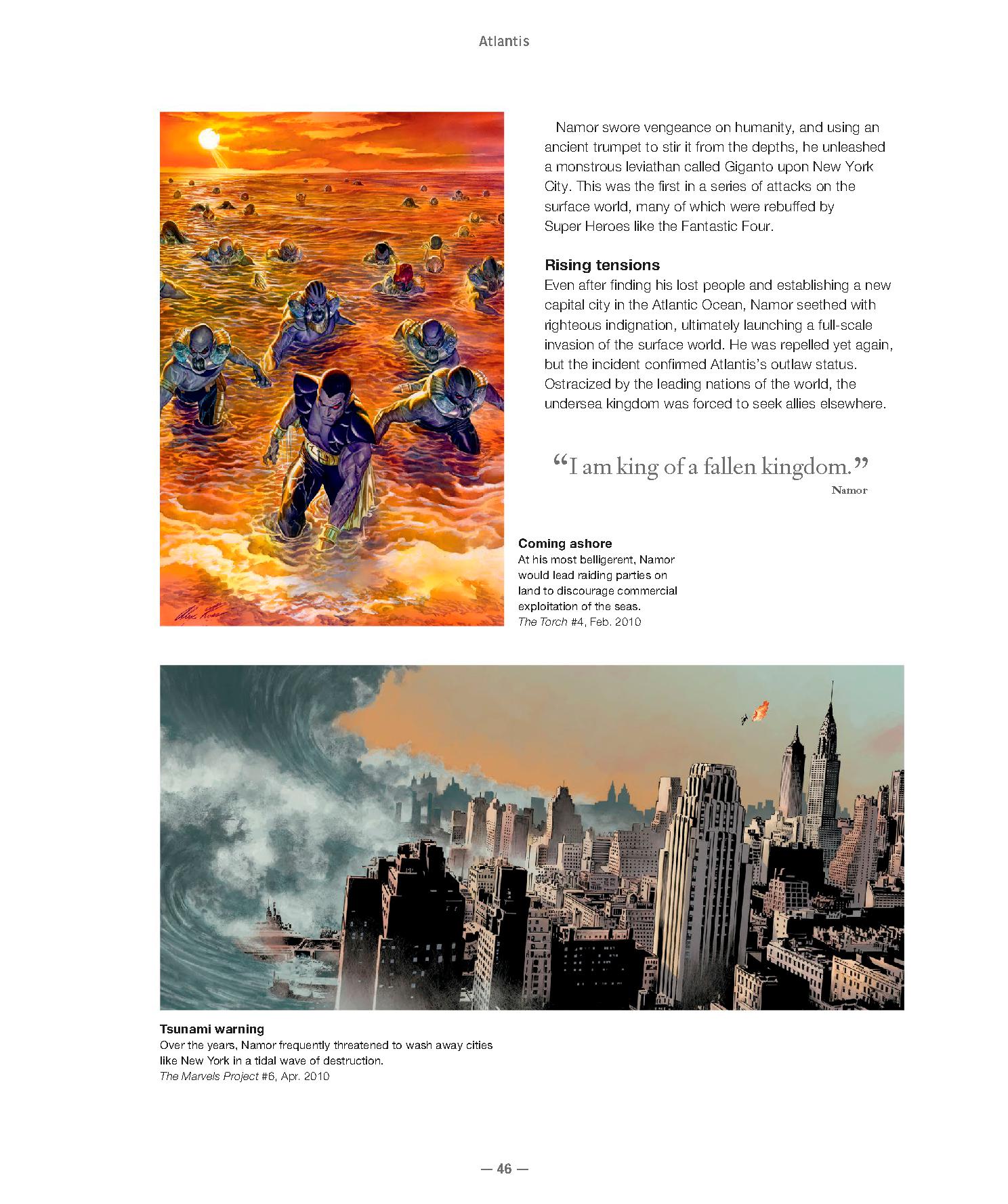 Read online Marvel Universe Map By Map: James Hill comic -  Issue # TPB (Part 1) - 46