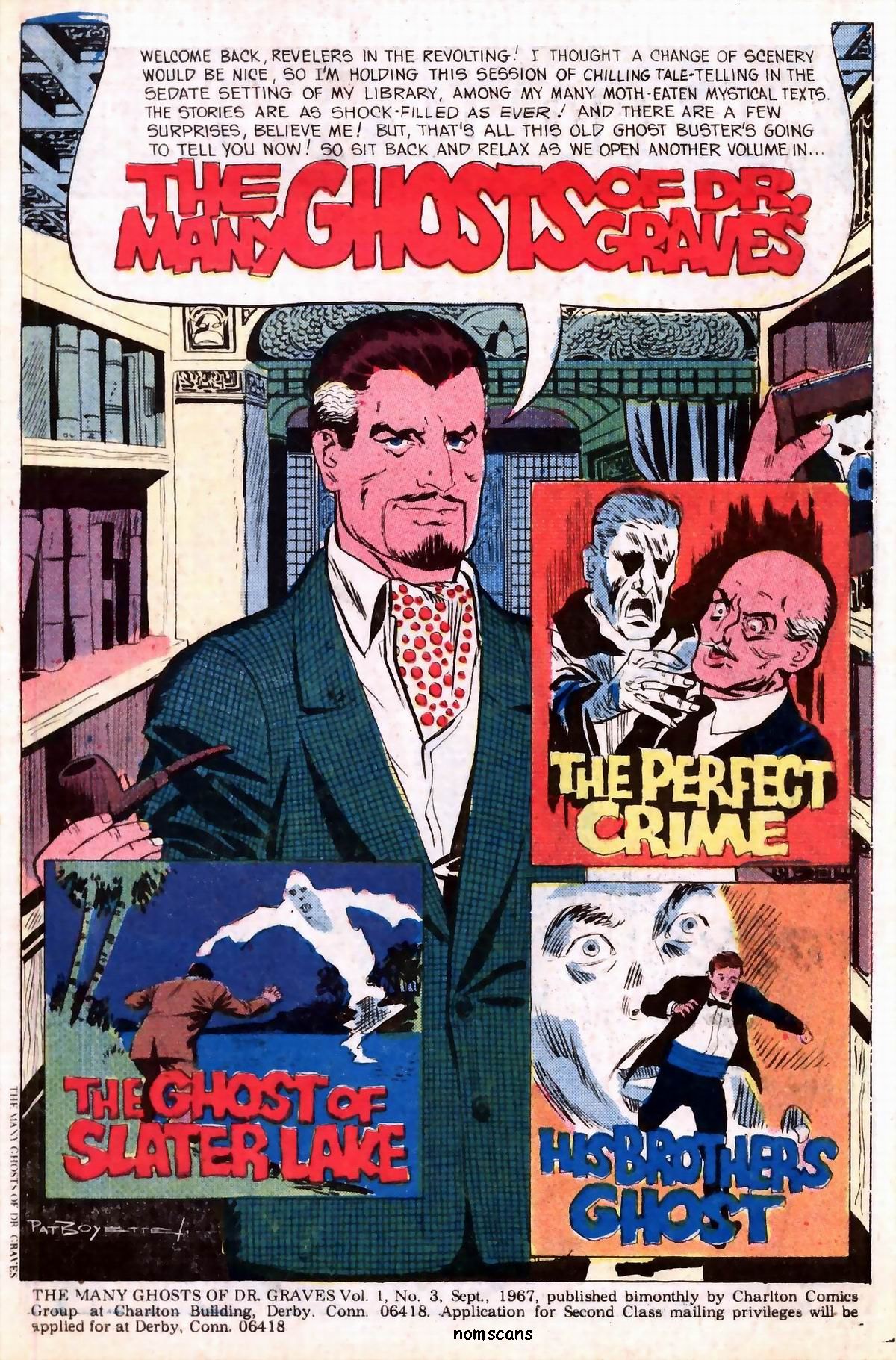 Read online The Many Ghosts of Dr. Graves comic -  Issue #3 - 3
