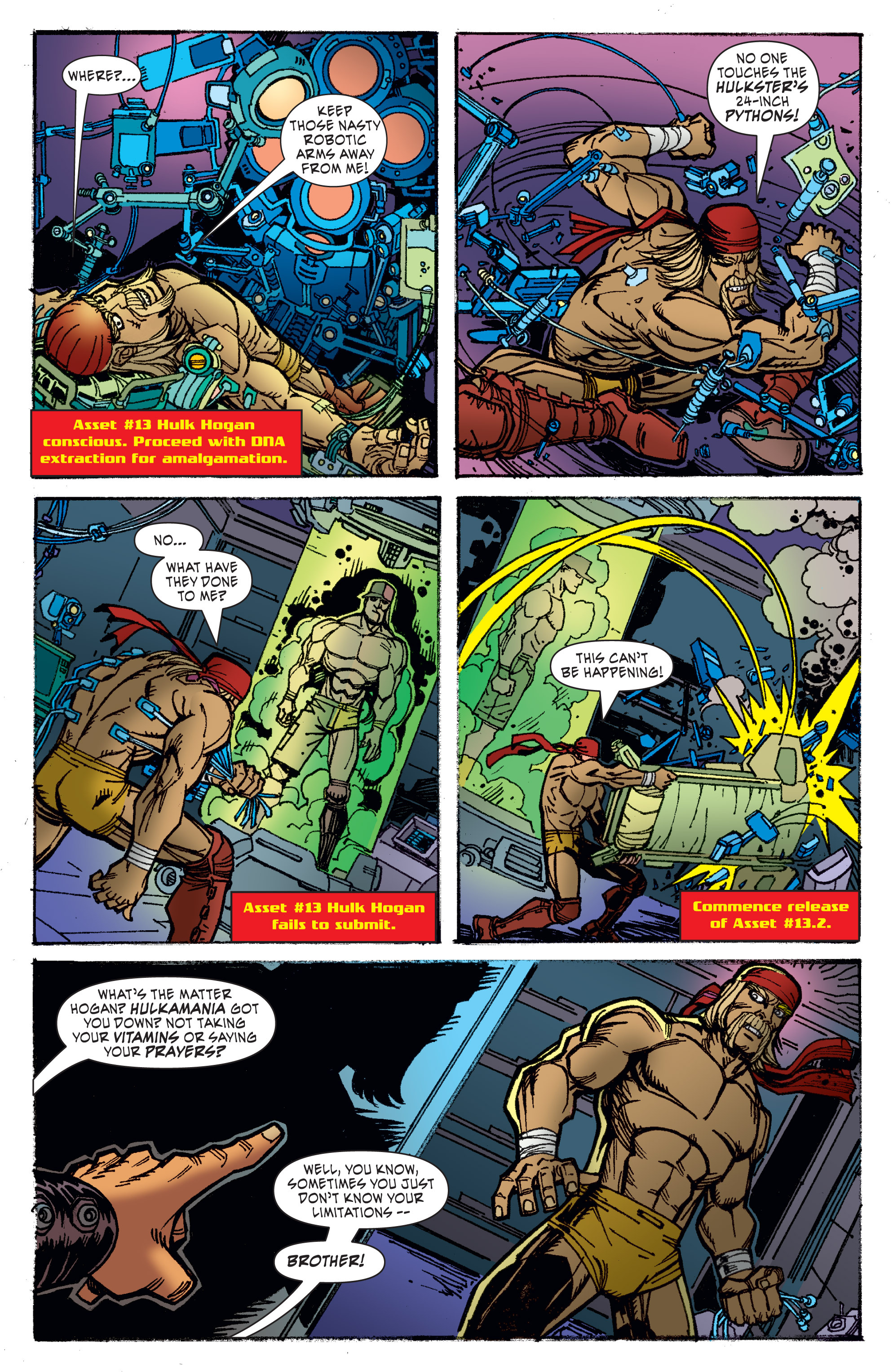 Read online WWE Superstars comic -  Issue #10 - 21