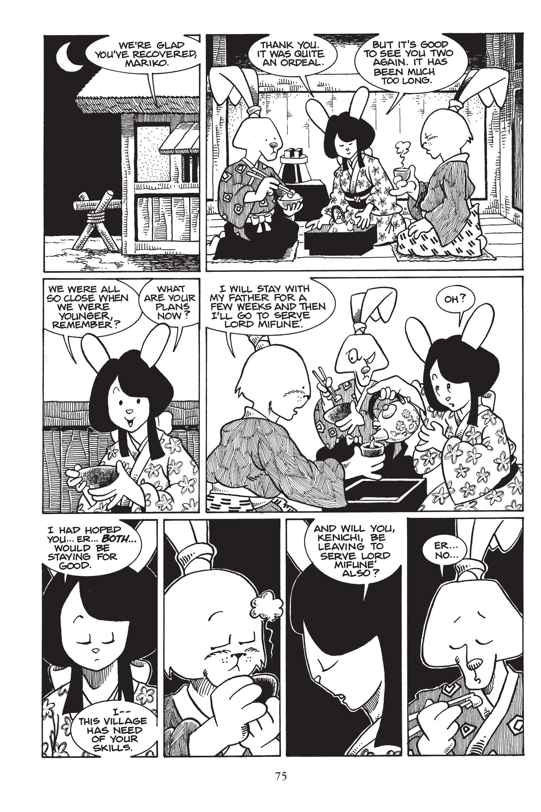 Read online Usagi Yojimbo (1987) comic -  Issue # _TPB 2 - 77