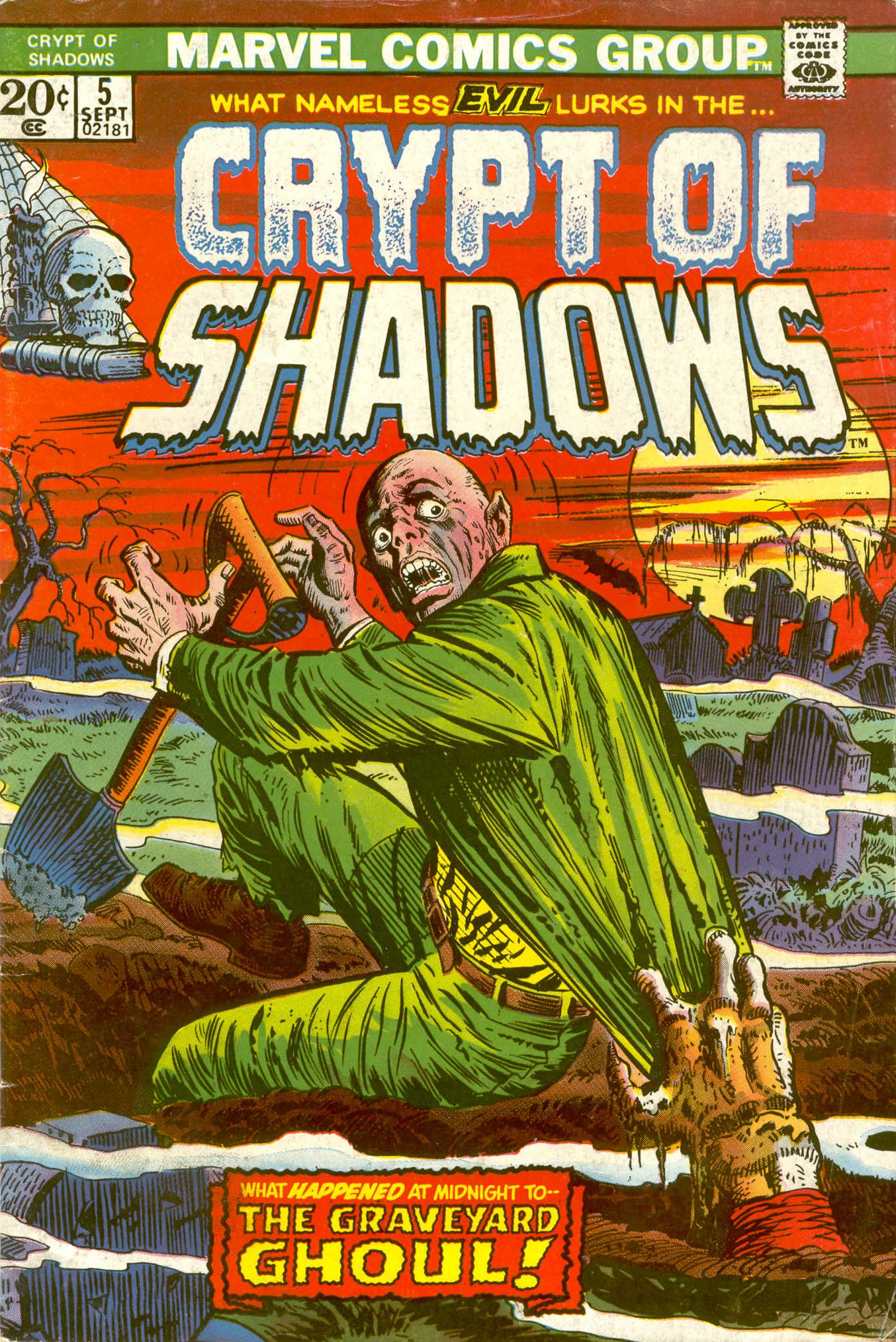 Read online Crypt of Shadows comic -  Issue #5 - 1