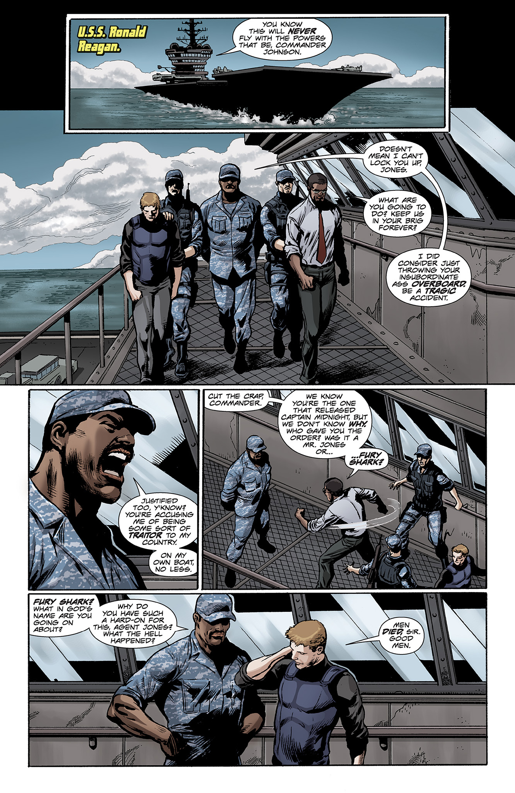 Read online Captain Midnight comic -  Issue #3 - 8