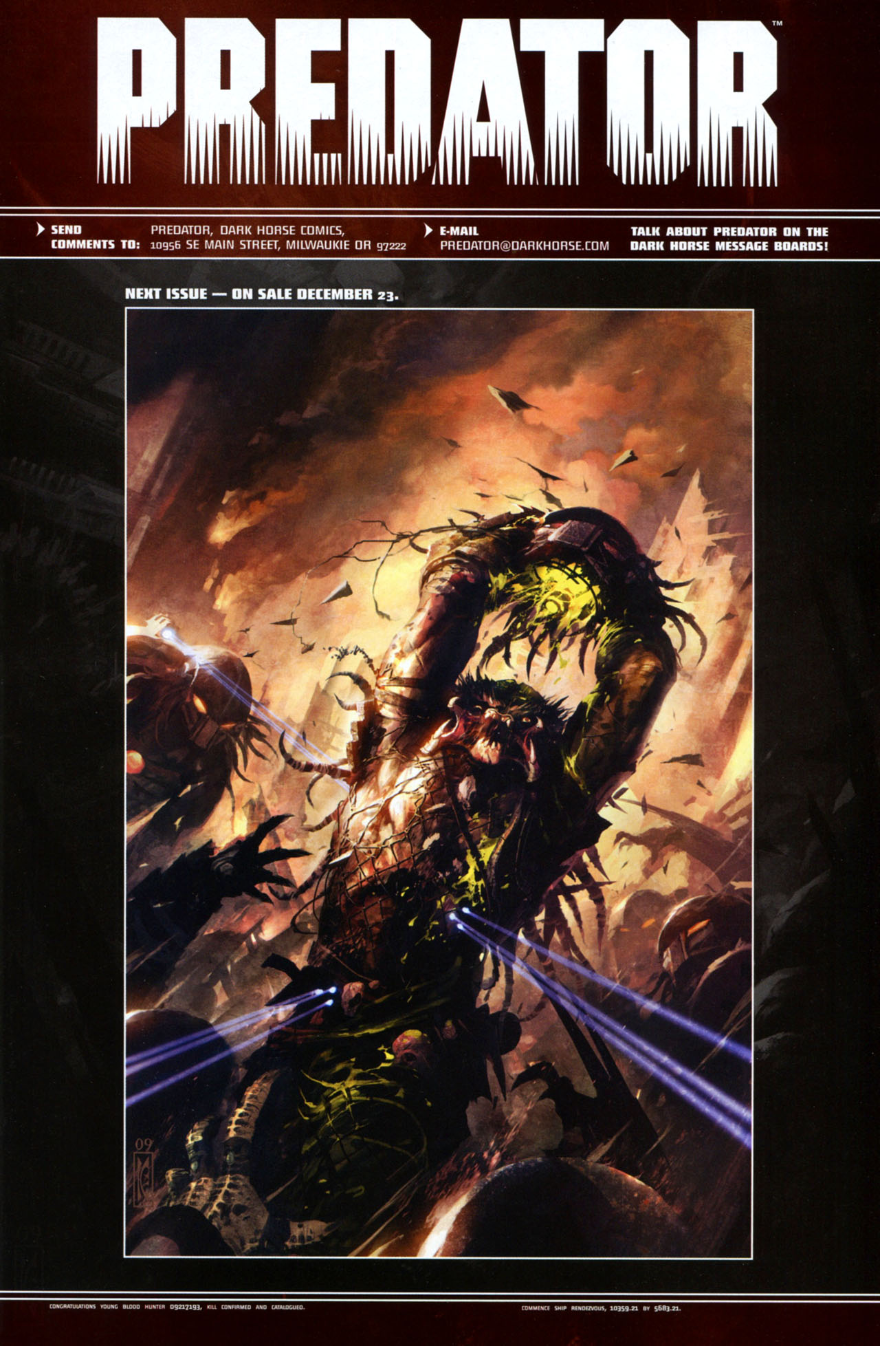 Read online Predator comic -  Issue #3 - 25
