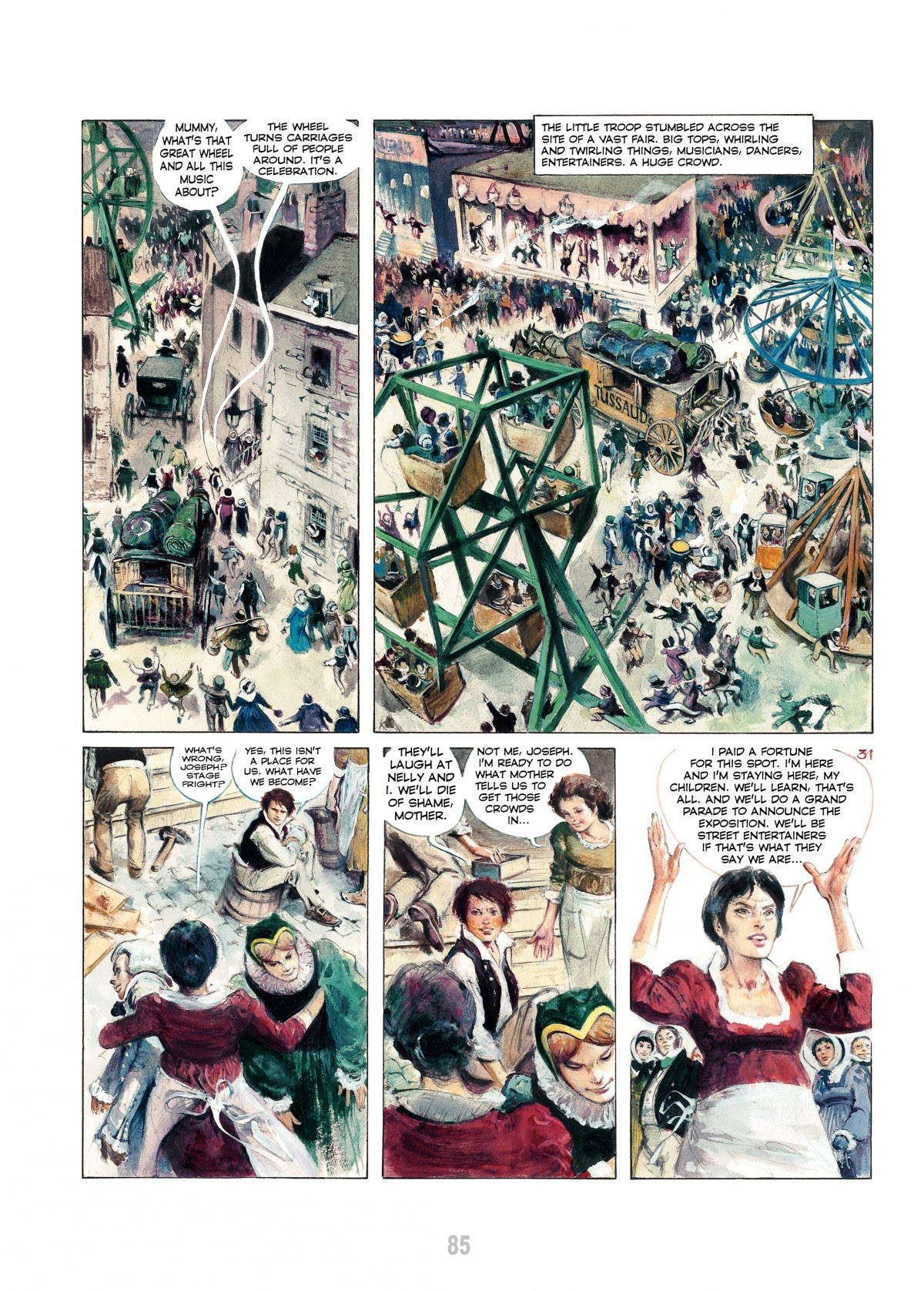 Read online The Fascinating Madame Tussaud comic -  Issue # TPB - 87