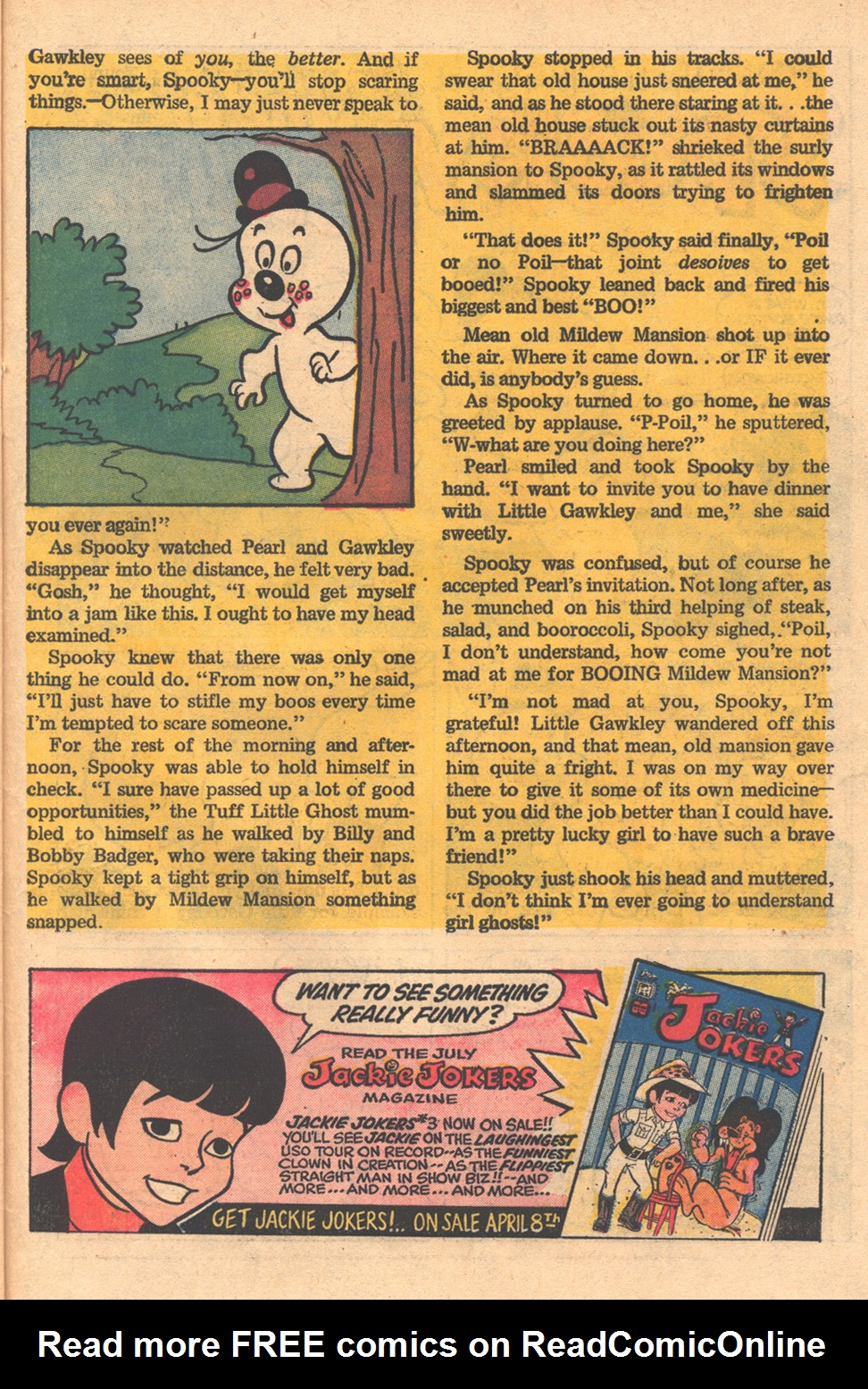 Read online Spooky comic -  Issue #137 - 27