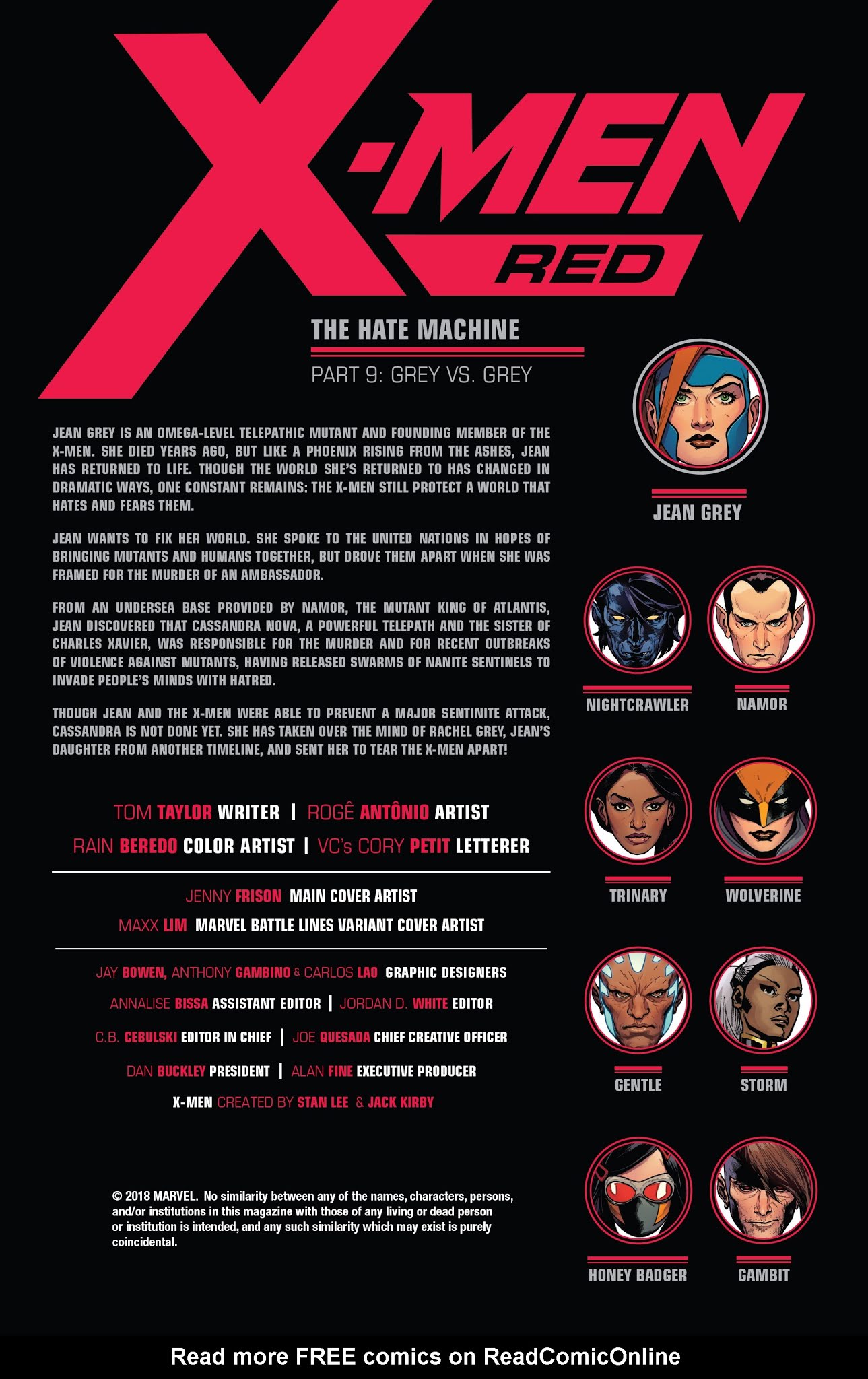 Read online X-Men: Red comic -  Issue #9 - 2