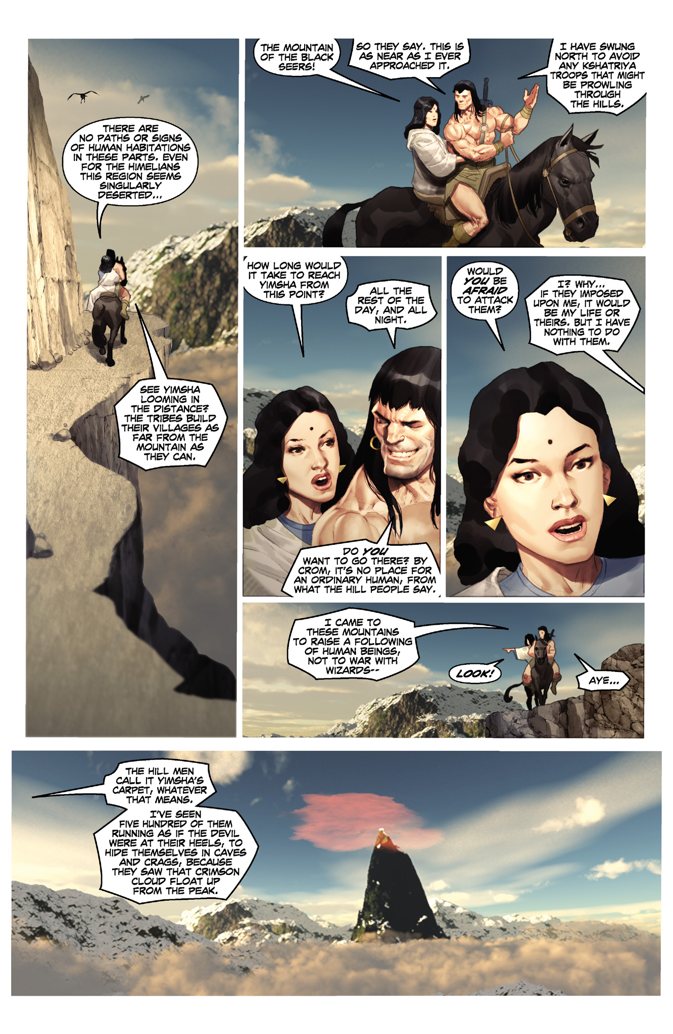 Read online Conan and the People of the Black Circle comic -  Issue #3 - 5