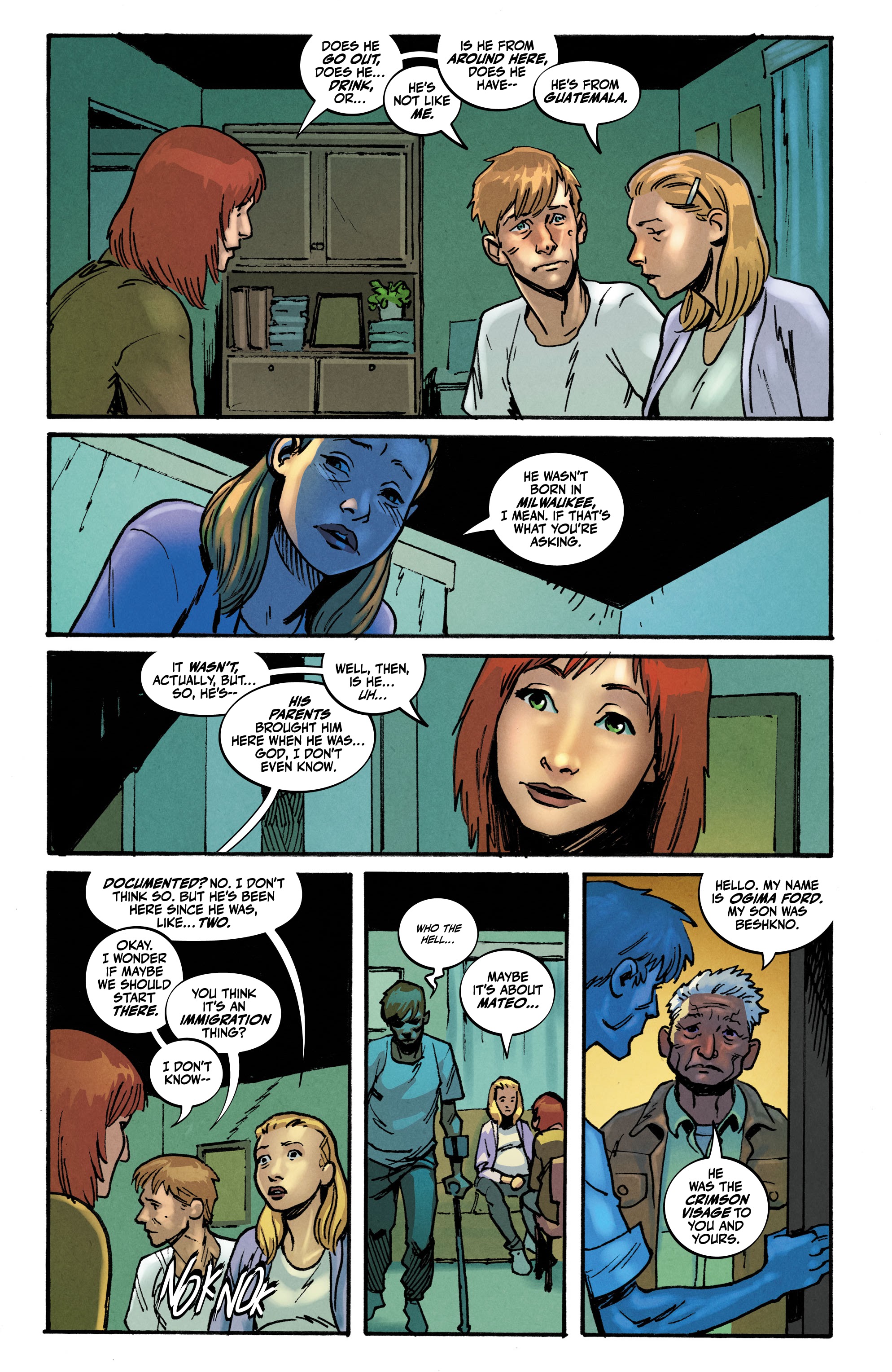 Read online The Blue Flame comic -  Issue #6 - 13
