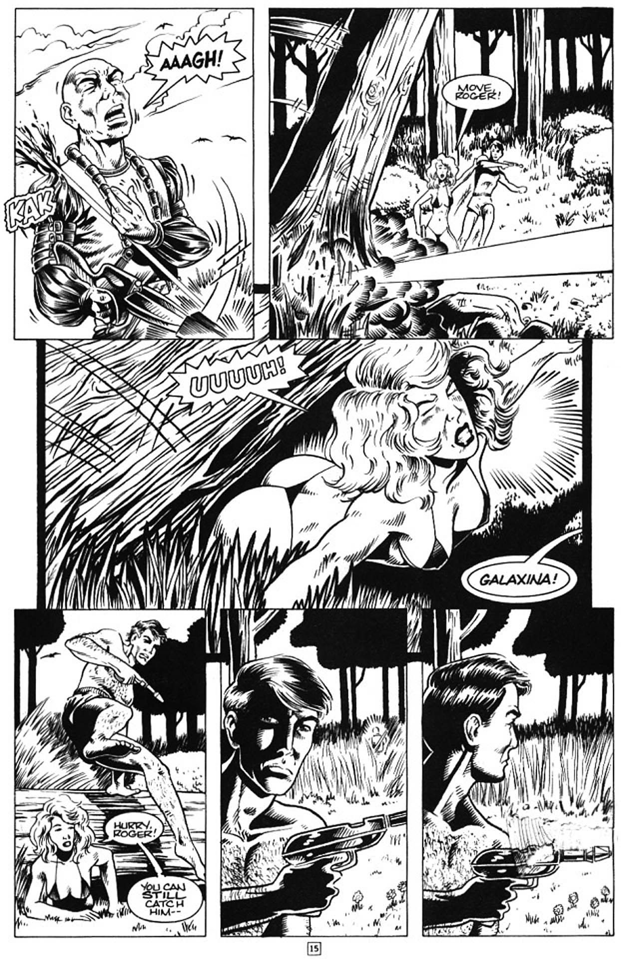 Read online Galaxina comic -  Issue #1 - 17