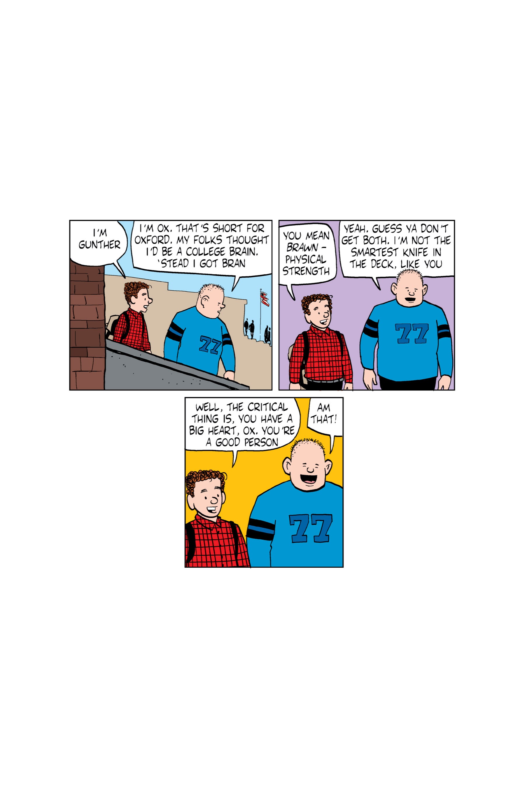 Read online Luann: Stress   Hormones = High School comic -  Issue # TPB - 65