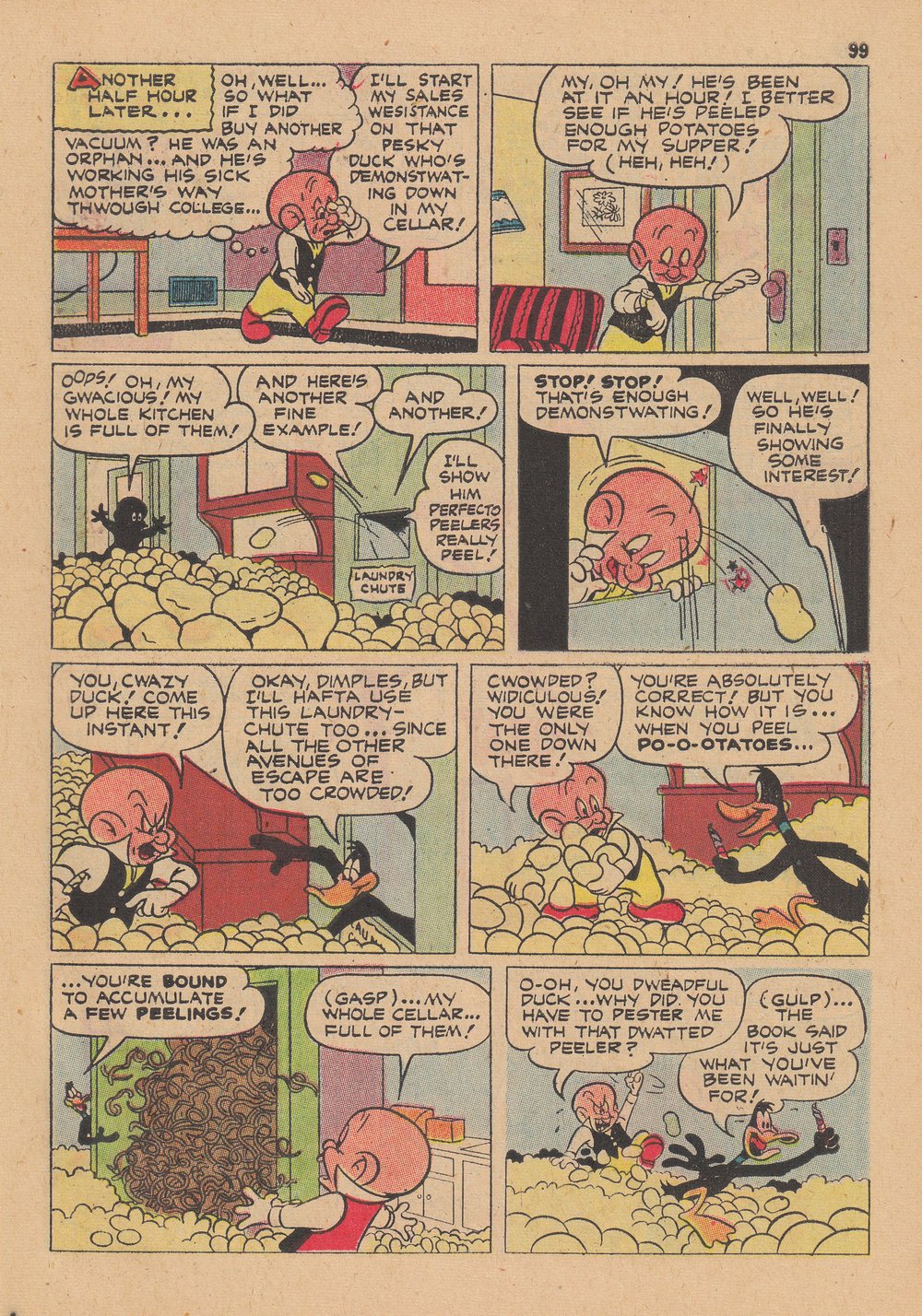 Read online Bugs Bunny's Christmas Funnies comic -  Issue # TPB 2 - 101