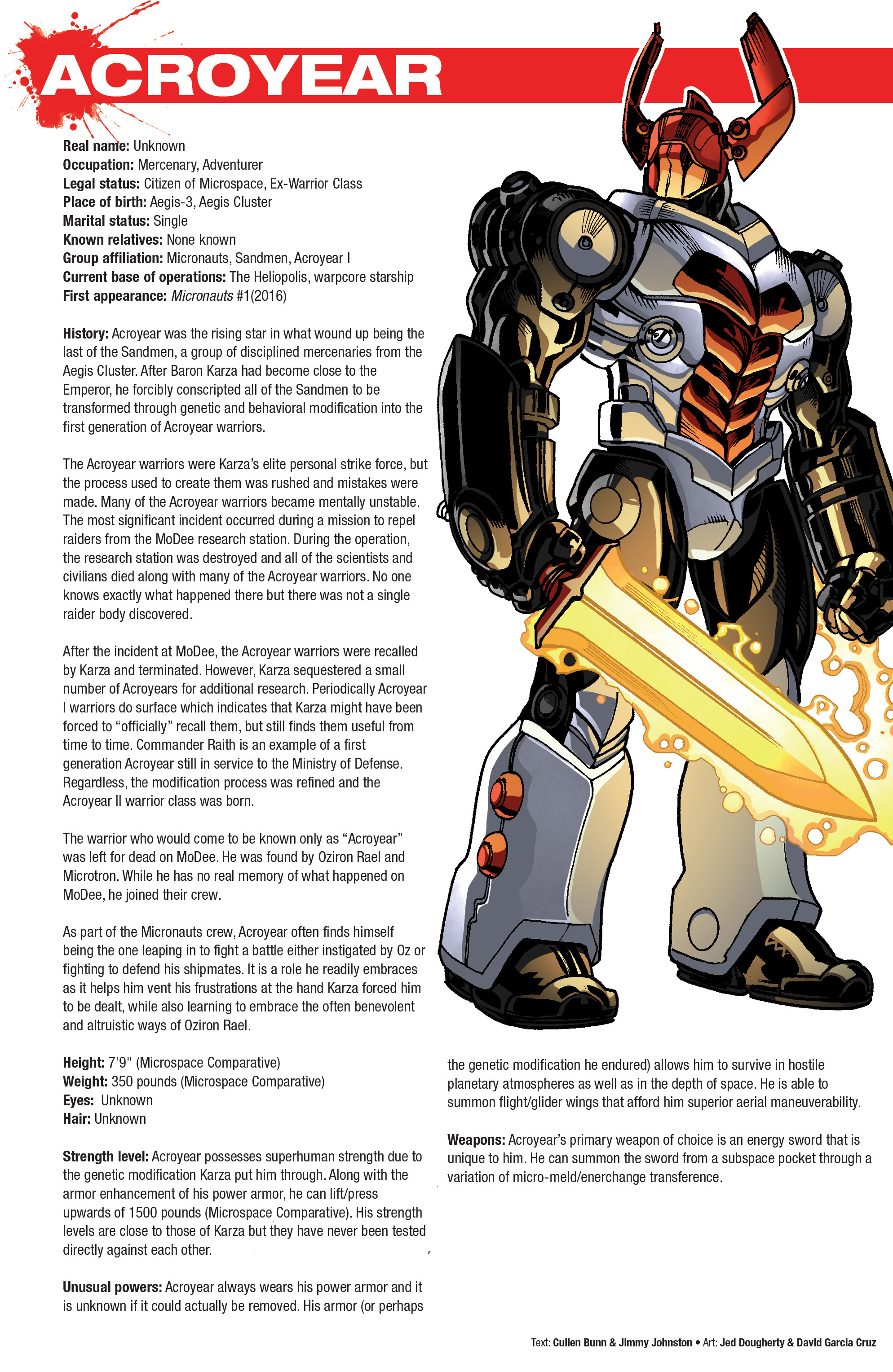 Read online Micronauts (2016) comic -  Issue # Annual 1 - 37