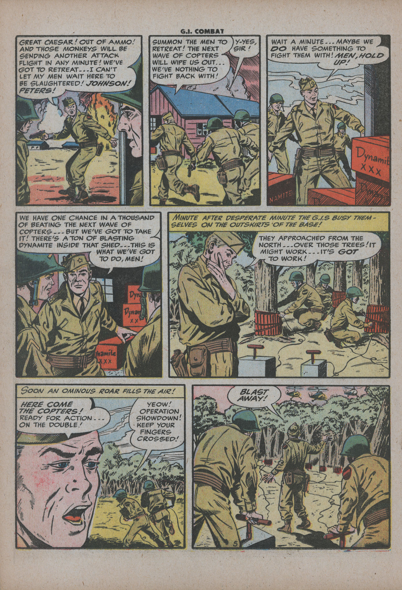 Read online G.I. Combat (1952) comic -  Issue #27 - 16