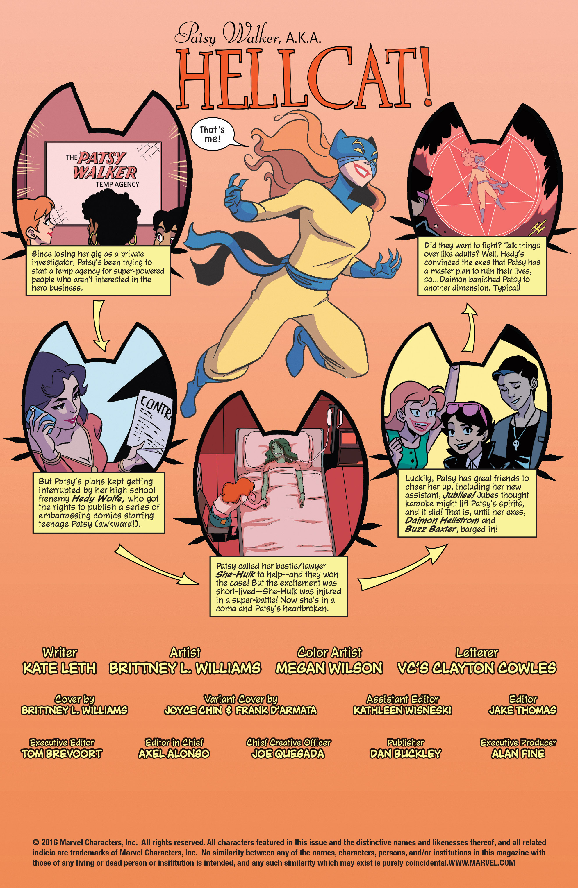 Read online Patsy Walker, A.K.A. Hellcat! comic -  Issue #10 - 2
