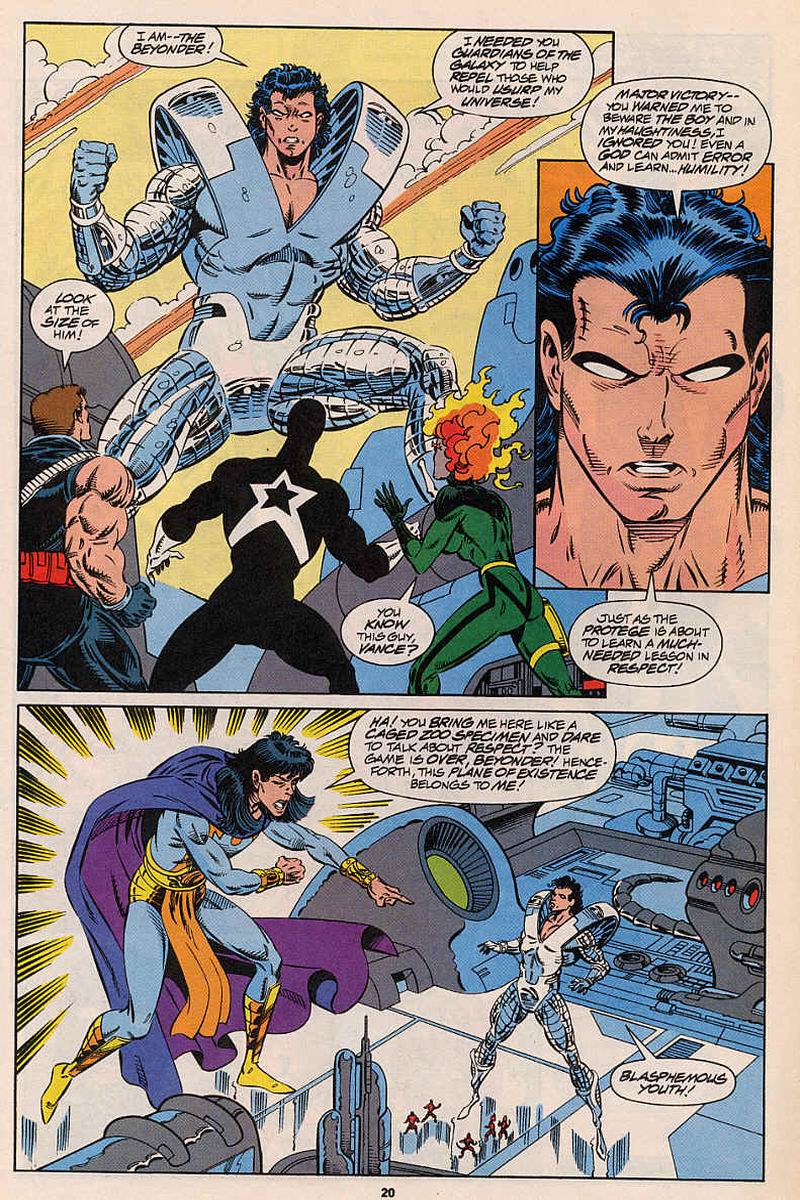 Read online Guardians of the Galaxy (1990) comic -  Issue #46 - 17