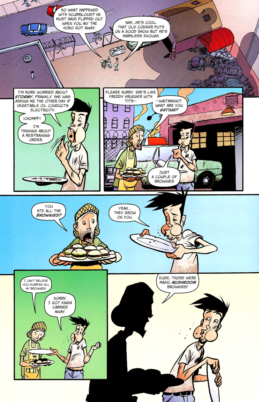 Read online Paul Jenkins' Sidekick comic -  Issue #4 - 10