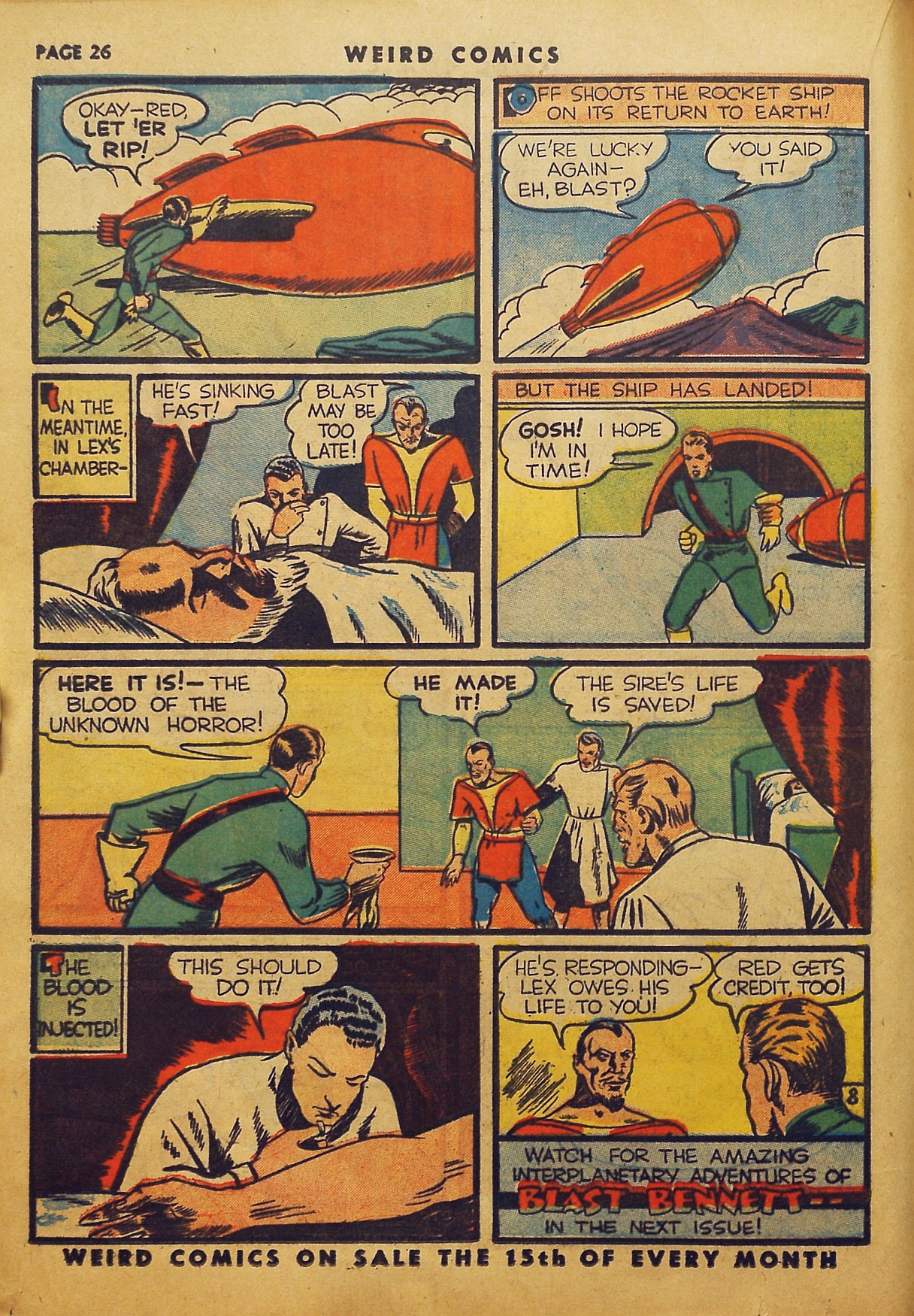 Read online Weird Comics comic -  Issue #6 - 27