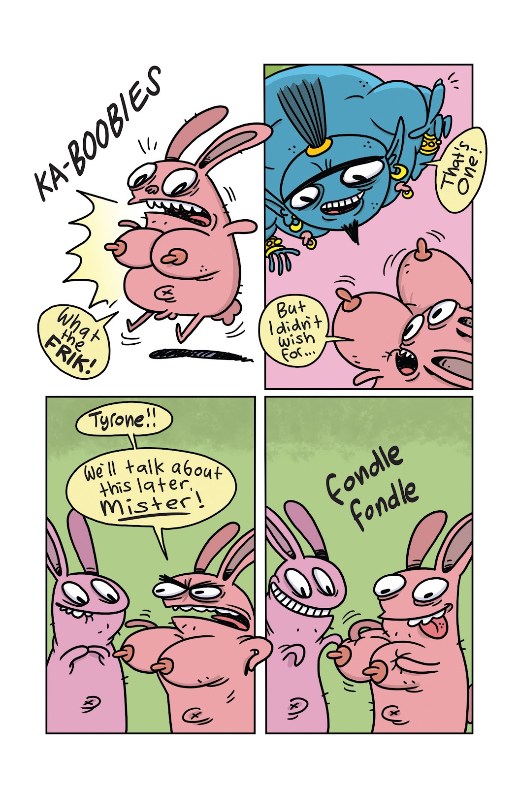 Itty Bitty Bunnies In Rainbow Pixie Candy Land: Bong Genie issue Full - Page 10