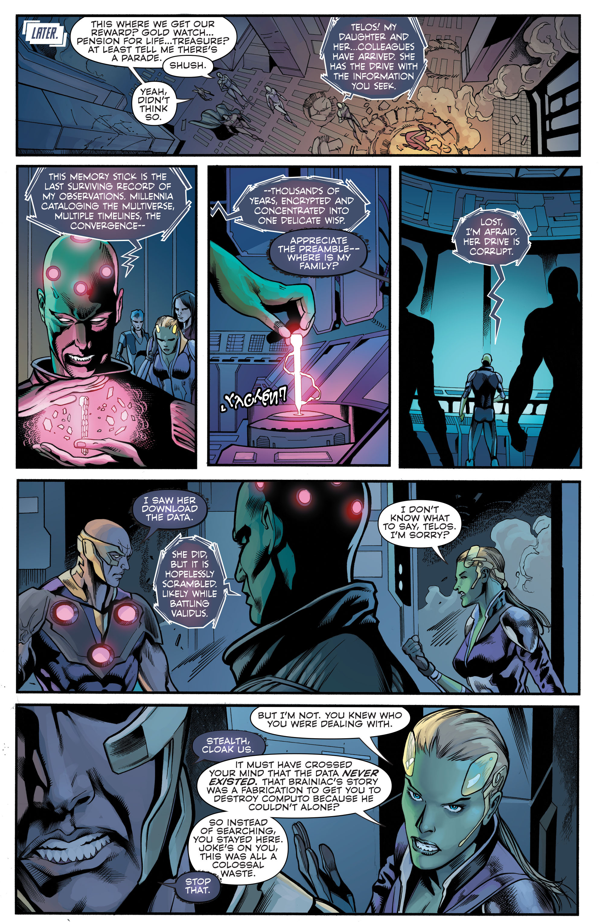Read online Telos comic -  Issue #4 - 17