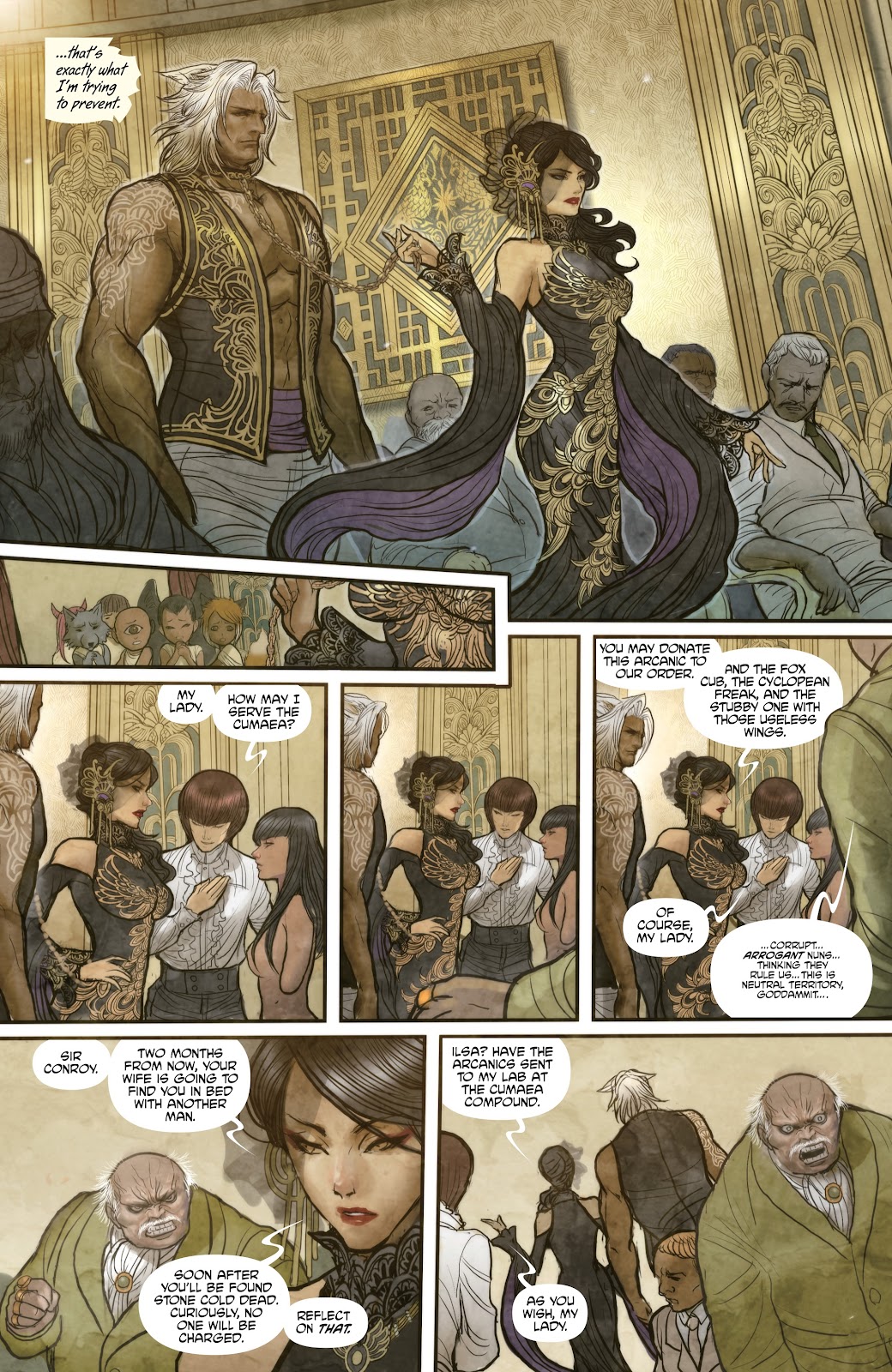 Monstress issue 1 - Page 5