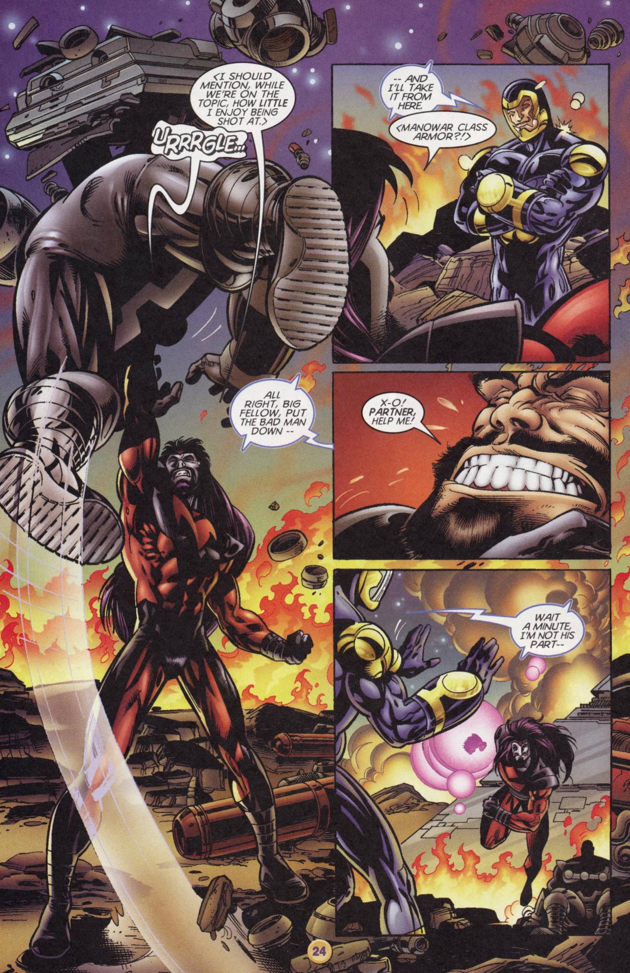 Read online X-O Manowar (1996) comic -  Issue #17 - 20