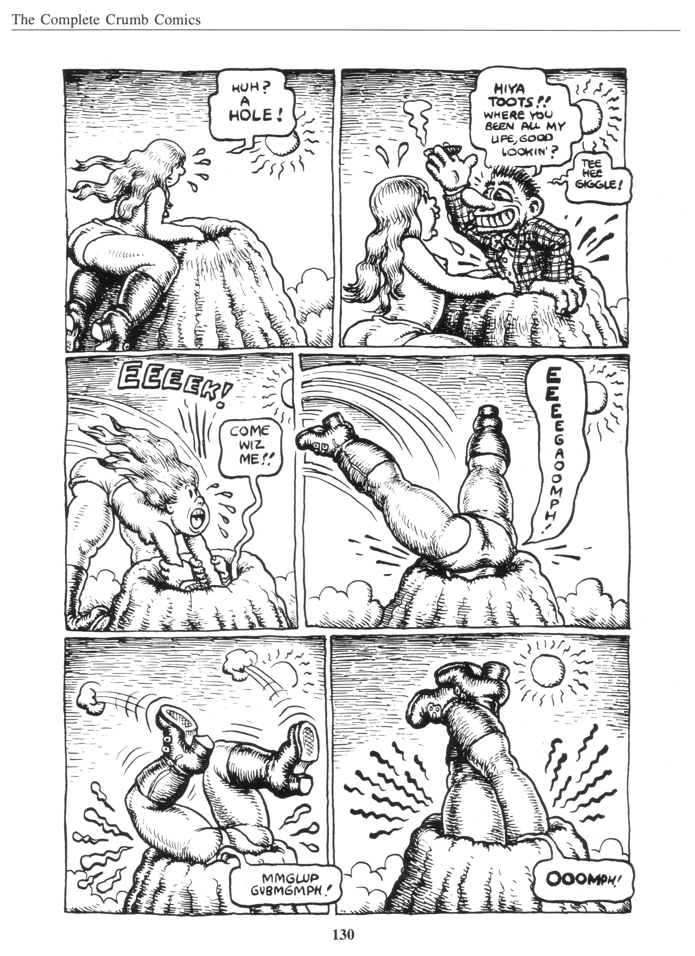 Read online The Complete Crumb Comics comic -  Issue # TPB 7 - 138