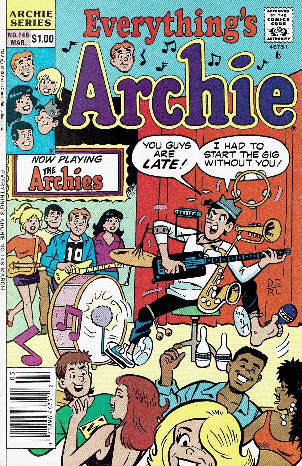 Read online Everything's Archie comic -  Issue #148 - 1