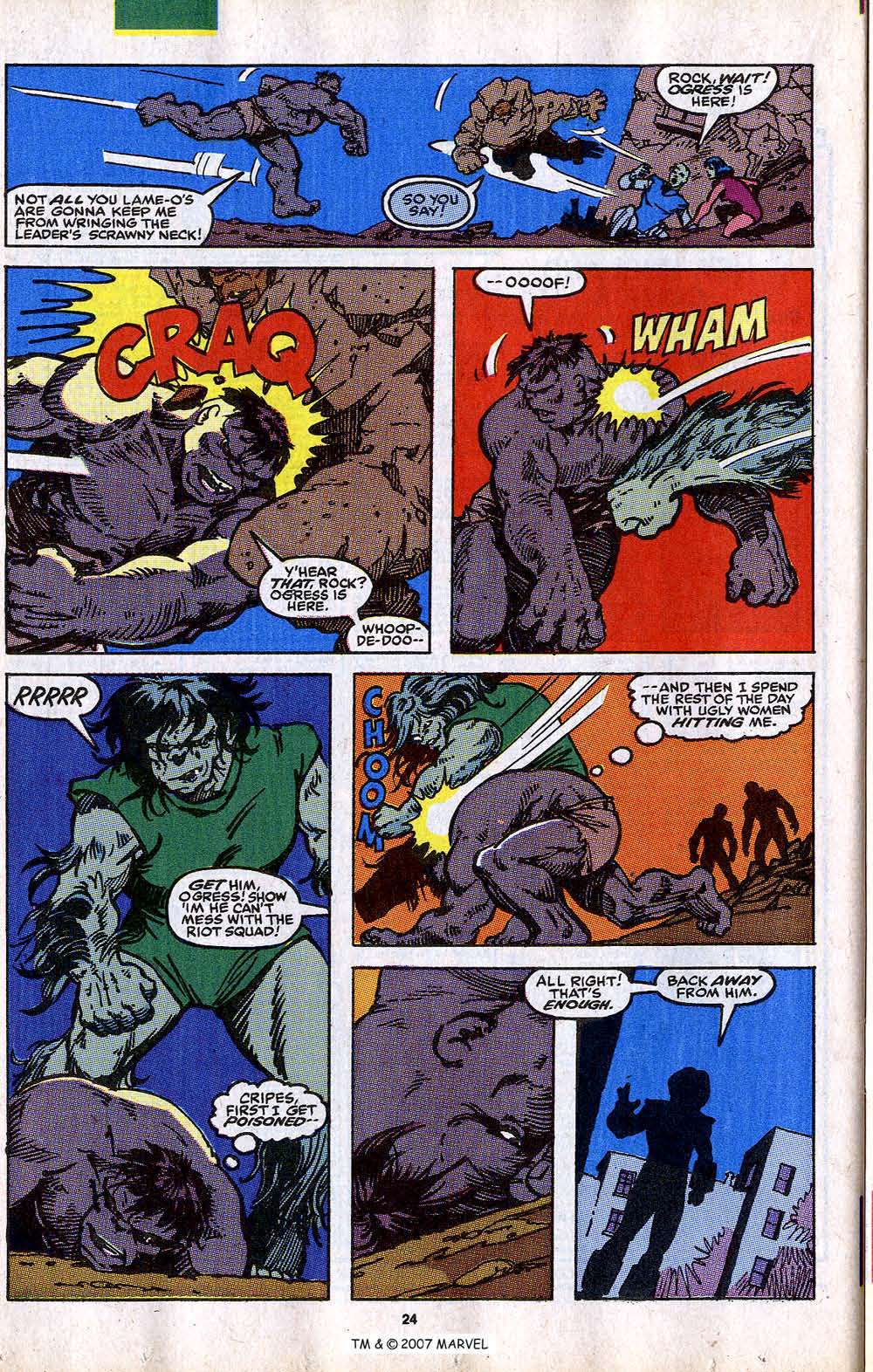 Read online The Incredible Hulk (1968) comic -  Issue #366 - 26