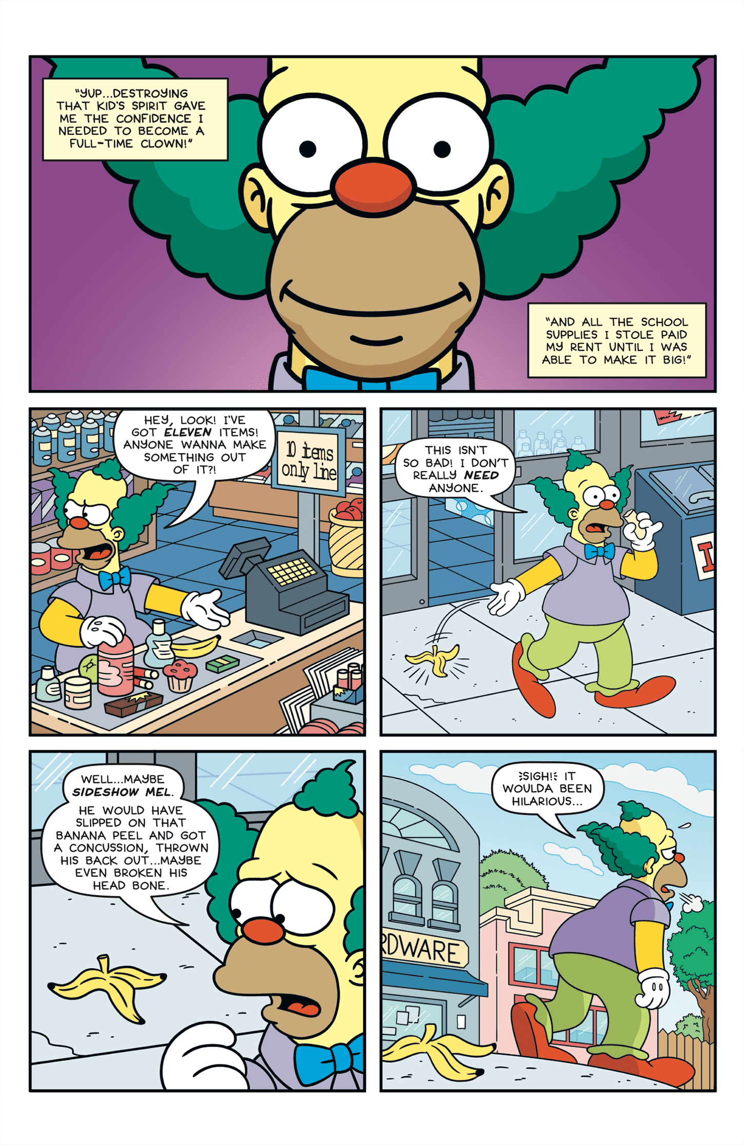 Read online Krusty the Clown comic -  Issue # Full - 10