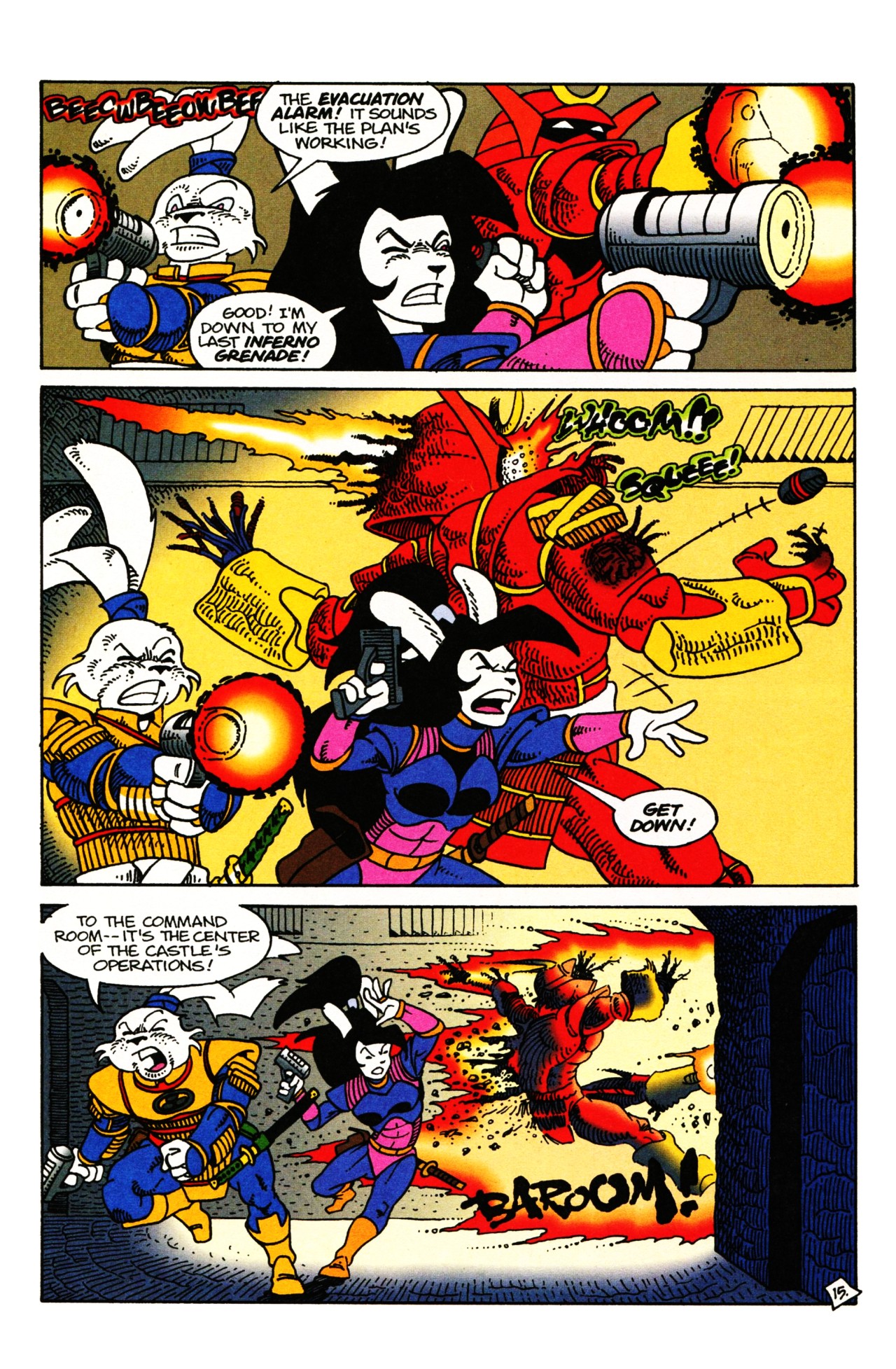 Read online Space Usagi Volume 2 comic -  Issue #3 - 17