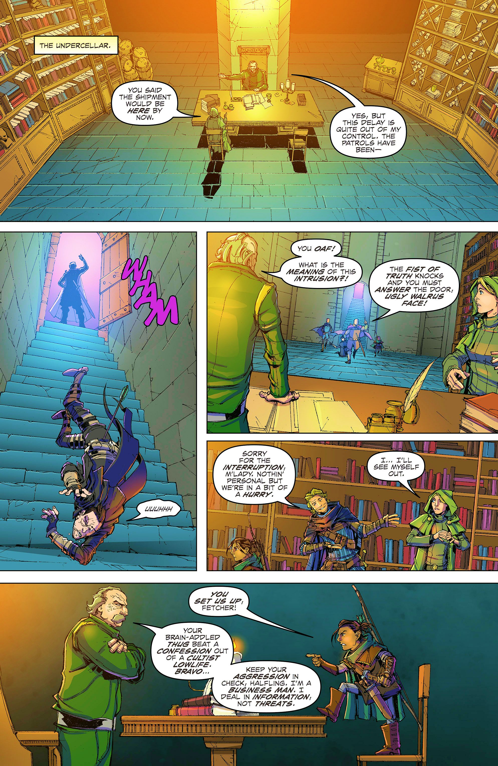 Read online Dungeons & Dragons: Legends of Baldur's Gate comic -  Issue #4 - 8