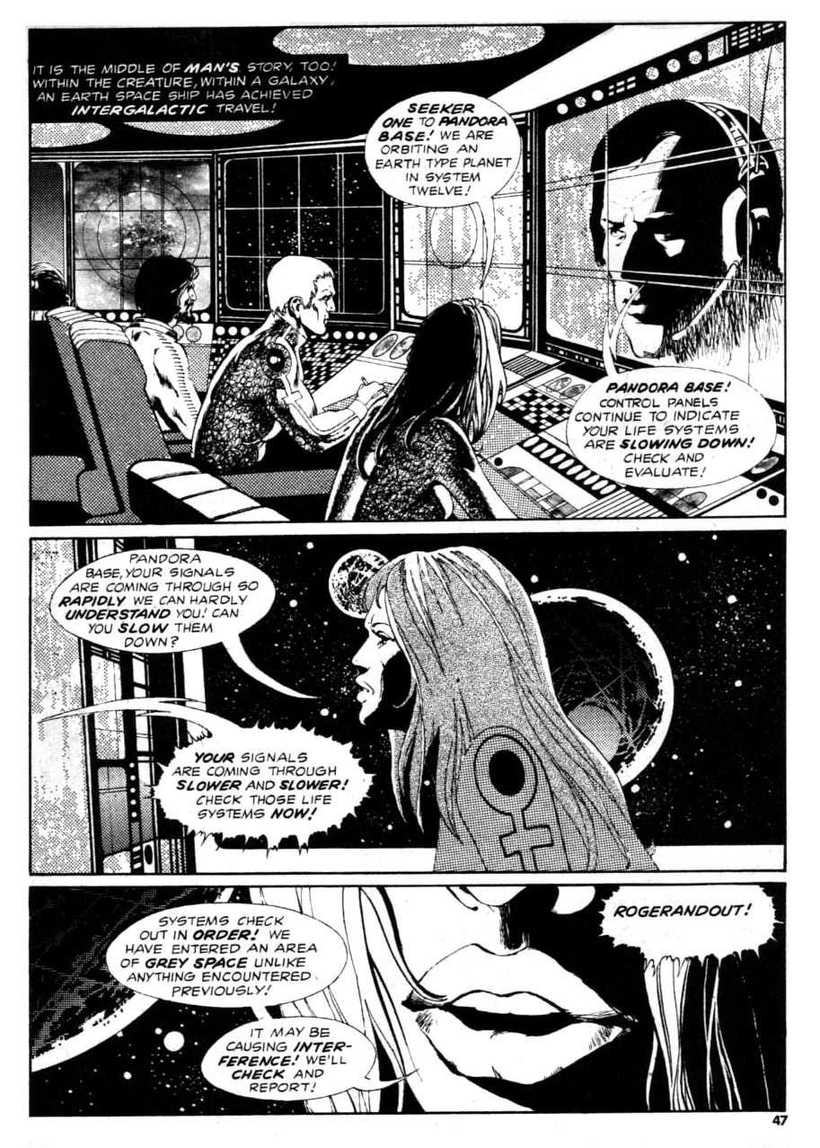 Read online Vampirella (1969) comic -  Issue #40 - 47