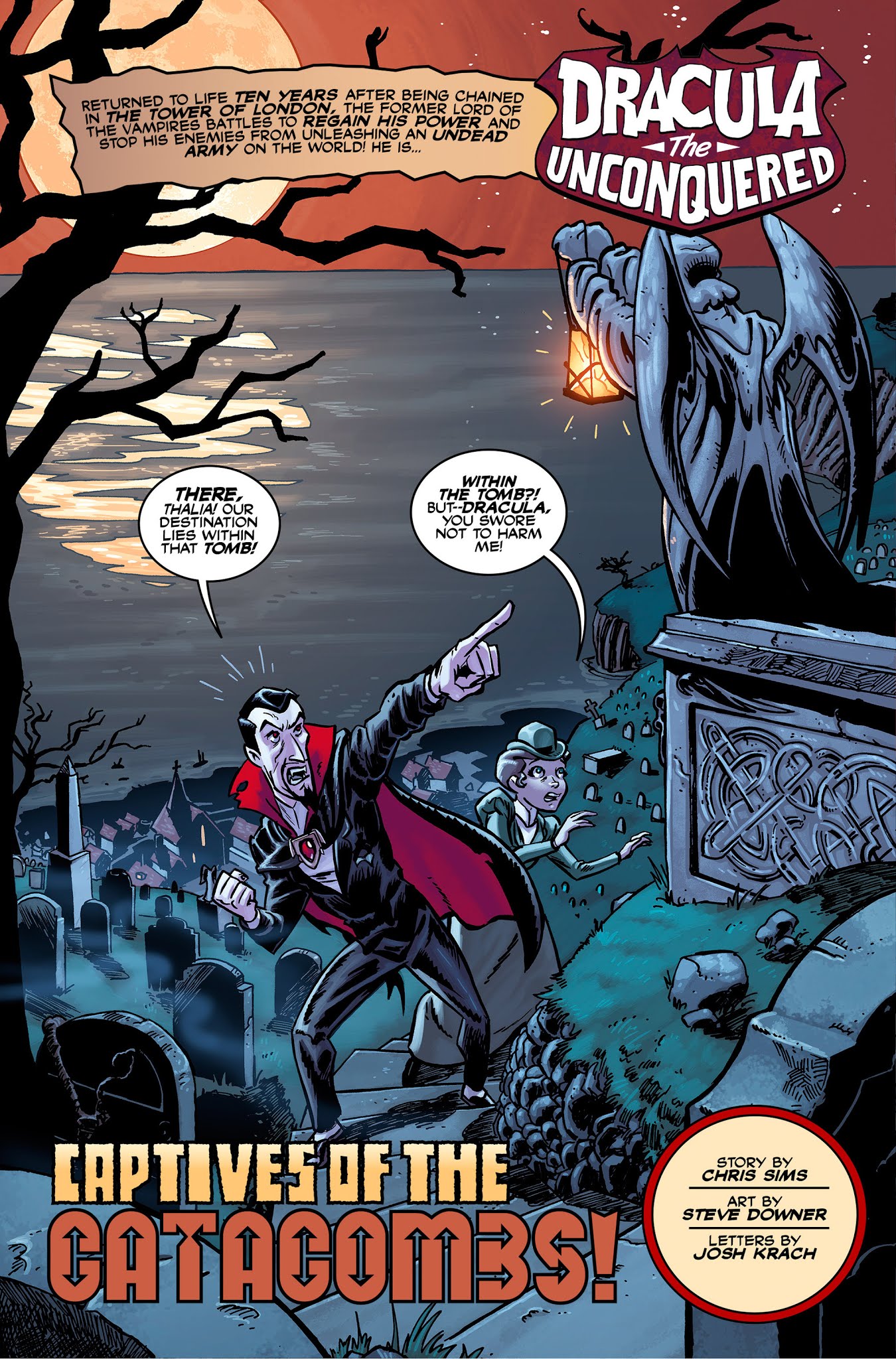 Read online Dracula the Unconquered comic -  Issue #2 - 2
