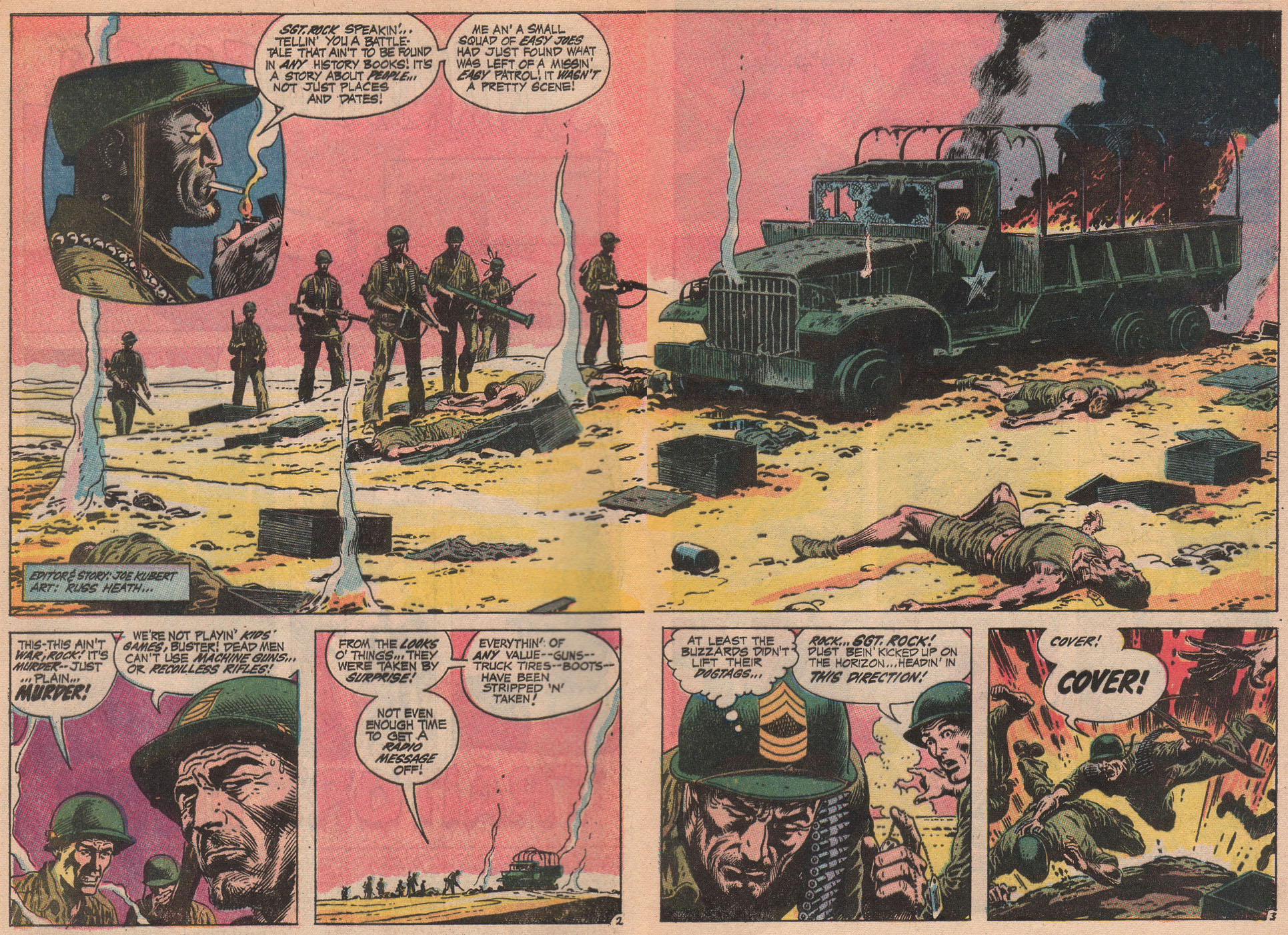 Read online Our Army at War (1952) comic -  Issue #227 - 4