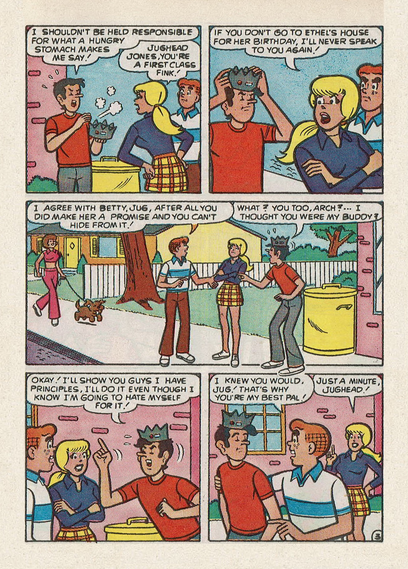 Read online Jughead Jones Comics Digest comic -  Issue #59 - 100