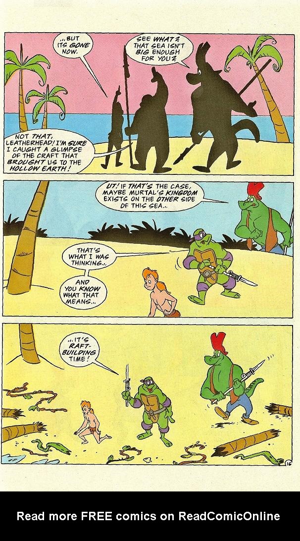 Read online Teenage Mutant Ninja Turtles Presents: Donatello and Leatherhead comic -  Issue #2 - 16