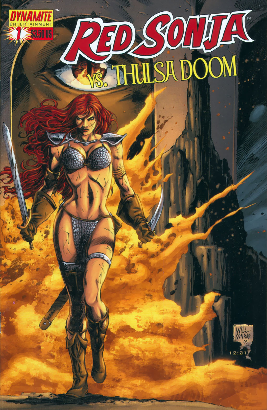 Read online Red Sonja vs. Thulsa Doom comic -  Issue #1 - 1