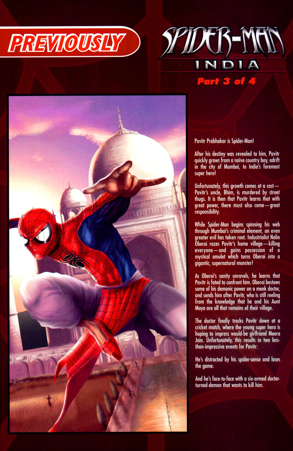 Read online Spider-Man: India comic -  Issue #3 - 2